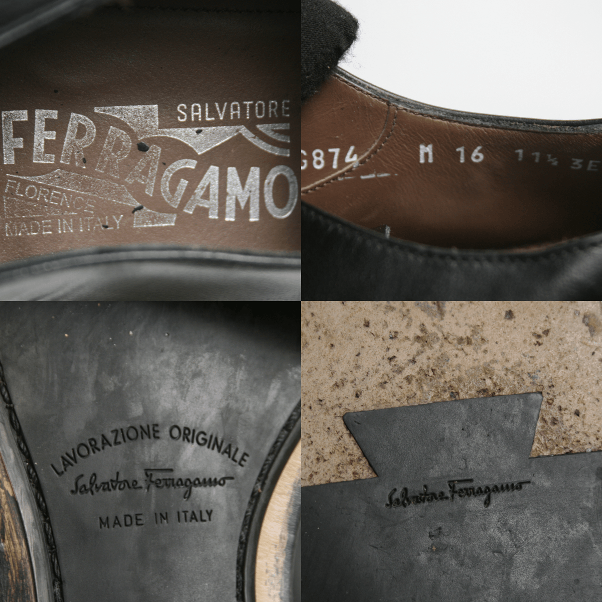 Salvatore Ferragamo Derby Leather Size US 11.5 / EU 44-45 - 13 Thumbnail