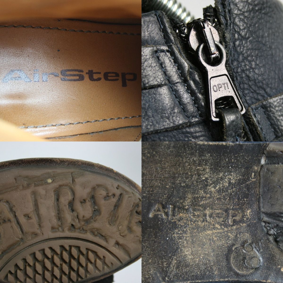 A.S.98 00S Airstep Grunge Rockstuds Avant Garde Boots Vintage Size US 9 / IT 39 - 13 Thumbnail