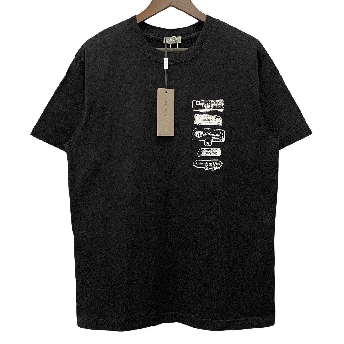 Dior Dior Graffiti Logo Print T-Shirt M Size US M / EU 48-50 / 2 - 1 Thumbnail