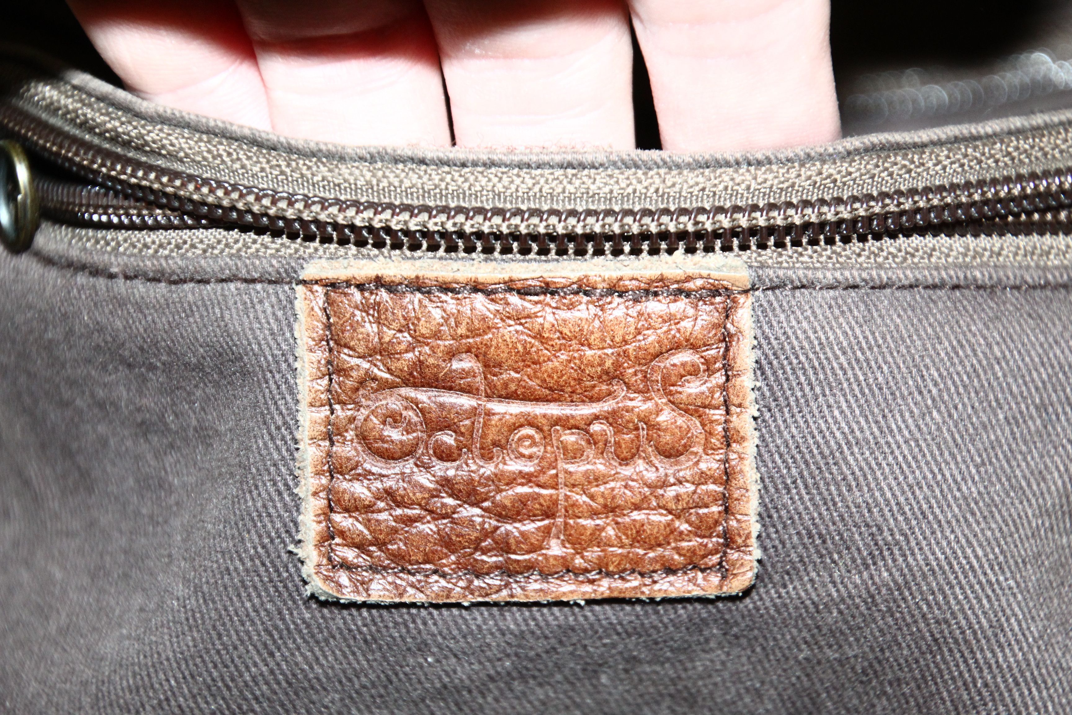 Japanese Brand Octopus of Denmark Coloured Leather Braided Patchwork Bag Size ONE SIZE - 5 Thumbnail