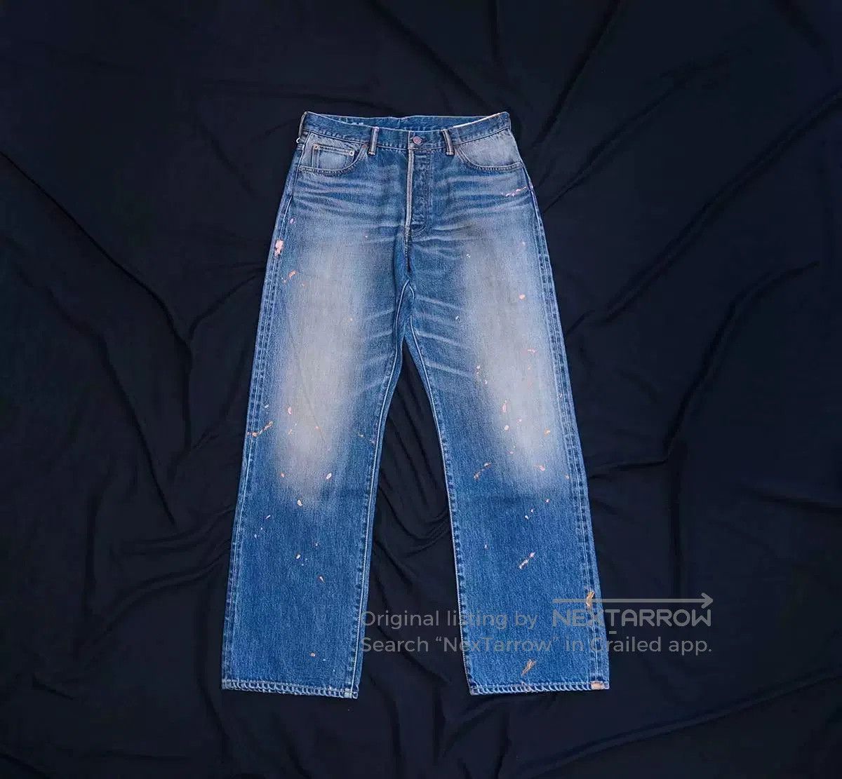 Visvim visvim wmv damaged wide leg jeans. Size 31" - 1 Thumbnail