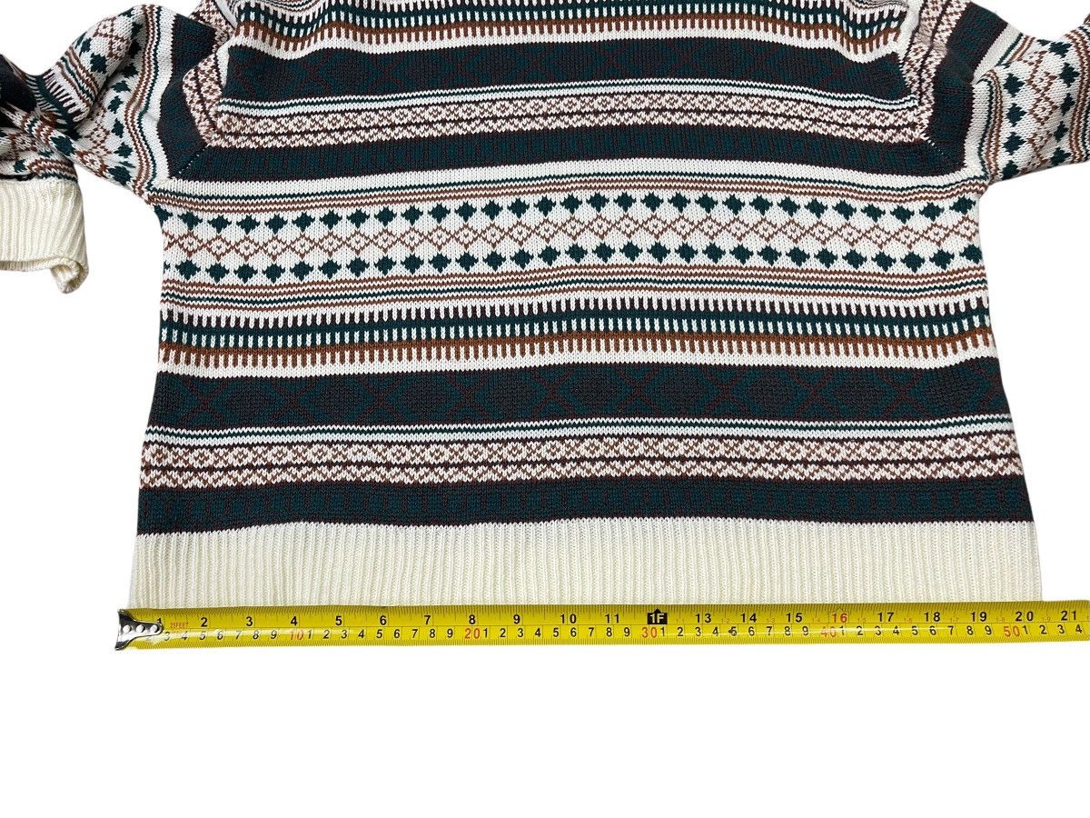 Japanese Brand Vintage As Know As Knitwear Aztec Sweater Size M / US 6-8 / IT 42-44 - 7 Thumbnail