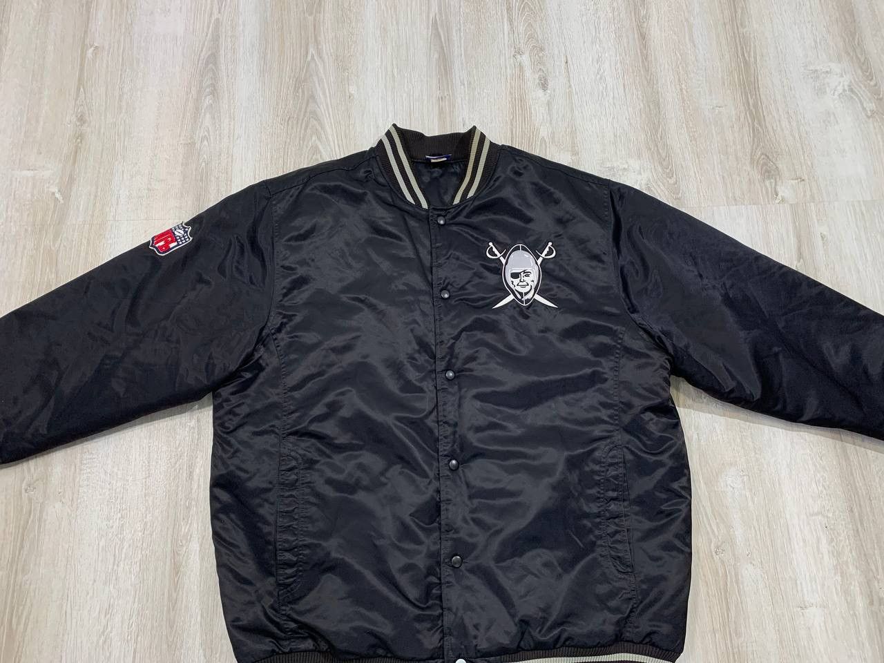 Reebok × Vintage Mens vintage bomber jacket Reebok Raiders Los Angeles Size US XL / EU 56 / 4 - 2 Thumbnail