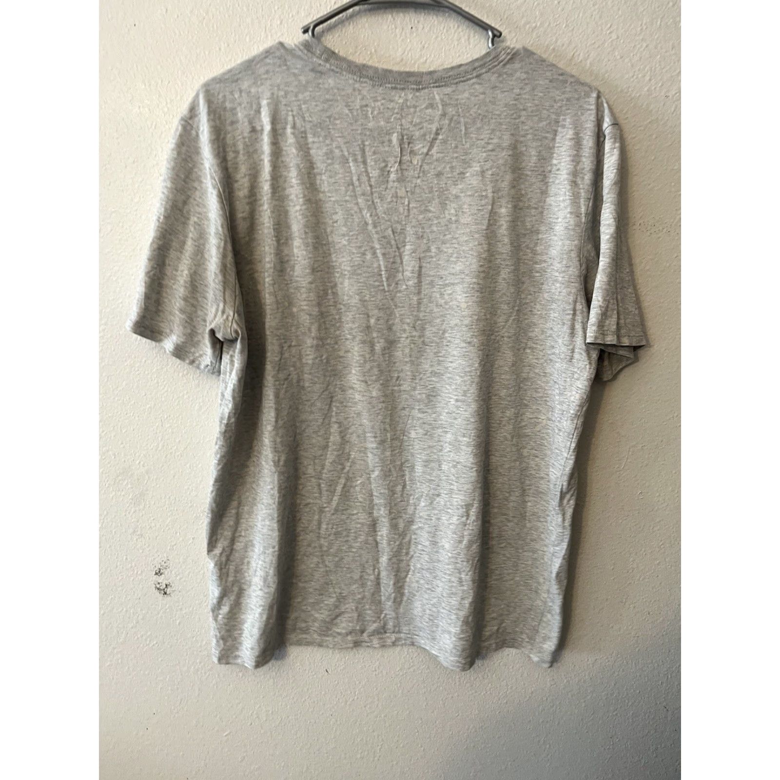 Nike Nike Dri-Fit Solid T-shirt Mens Gray L Short Sleeve Graphic Core Size US L / EU 52-54 / 3 - 3 Thumbnail
