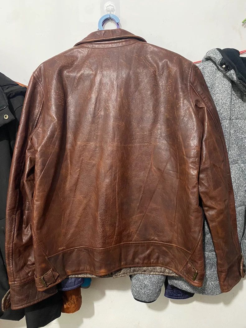 RRL Ralph Lauren RRL Ralph Lauren leather coat Size US L / EU 52-54 / 3 - 3 Thumbnail