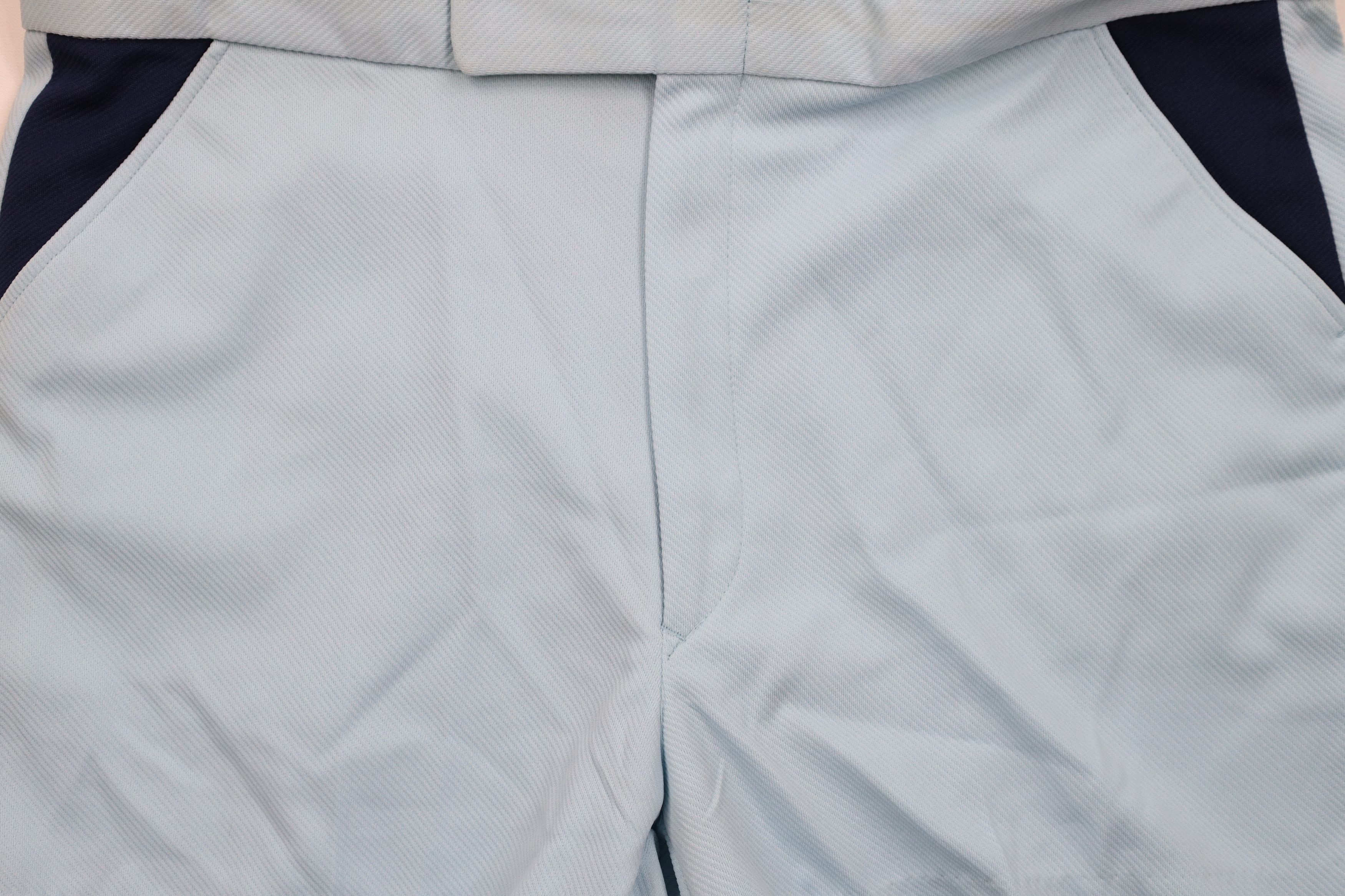Vintage Vintage 70s Streetwear Knit Above Knee Shorts Carolina Blue Size US 40 / EU 56 - 3 Thumbnail