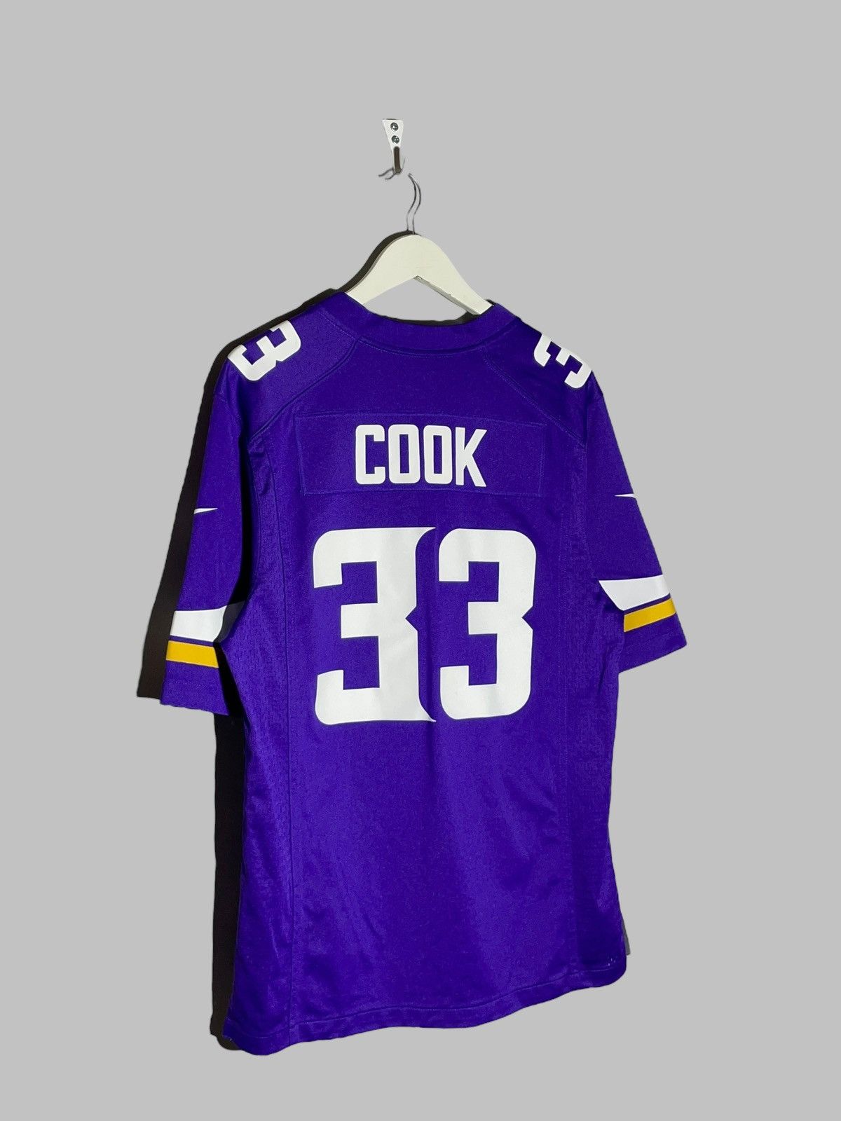 NFL × Nike #33 Palvin Cook Minnesota Vikings Nike NFL Jersey Size US M / EU 48-50 / 2 - 10 Thumbnail