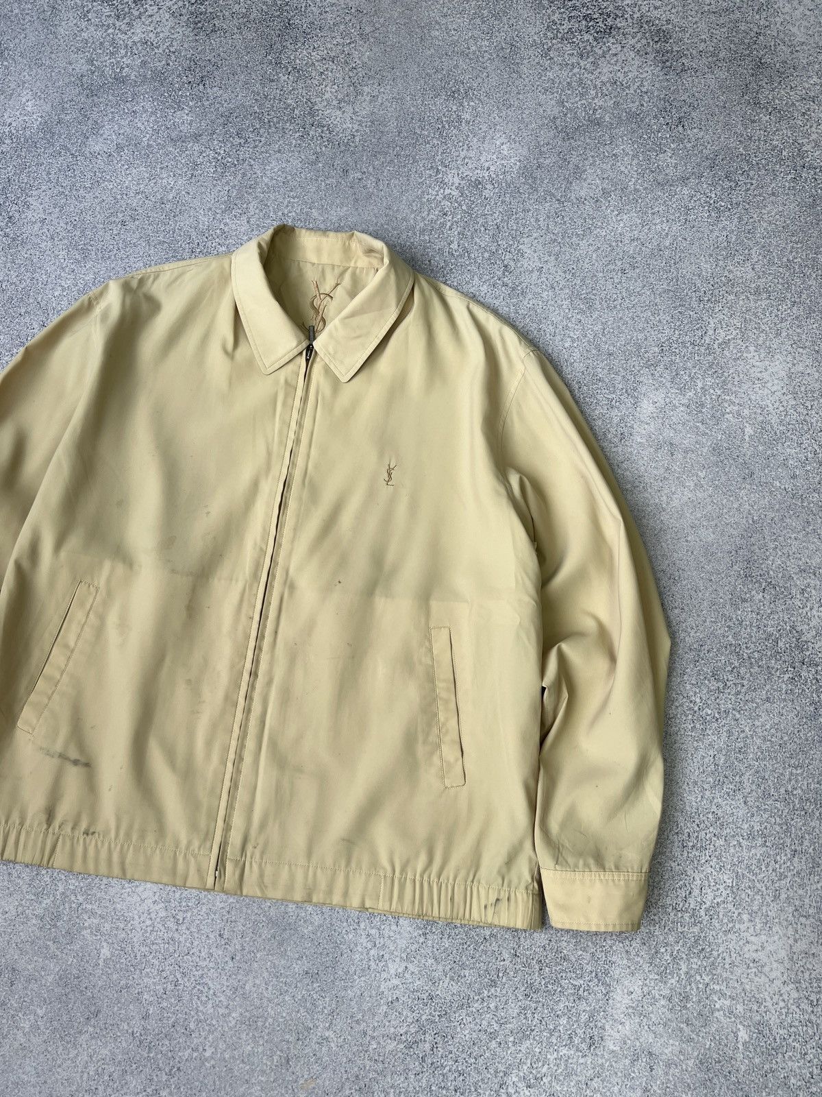 Vintage × Yves Saint Laurent Vintage YSL Yves Saint Laurent detroit light jacket Size US L / EU 52-54 / 3 - 2 Thumbnail