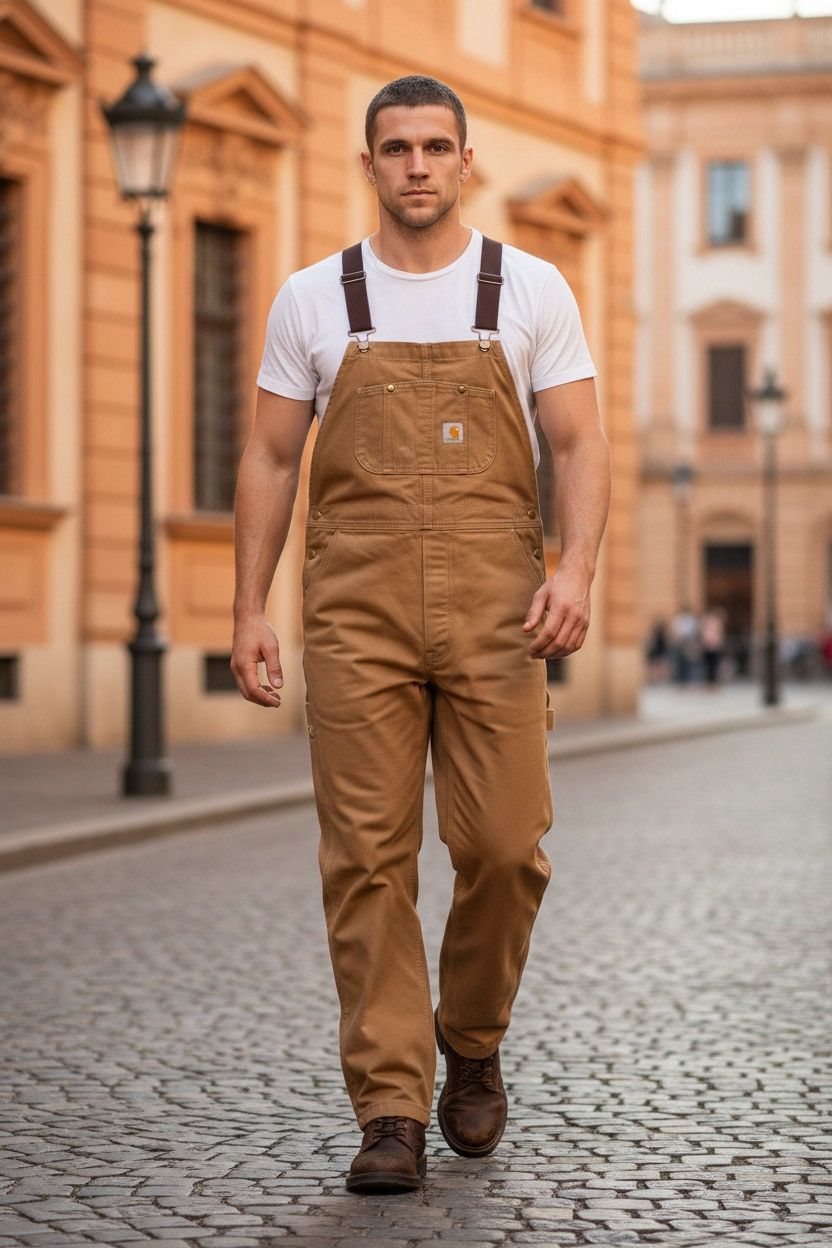 Carhartt Vintage Carhartt double knee duck canvas overall 2XL Size US 44 / EU 60 - 2 Thumbnail