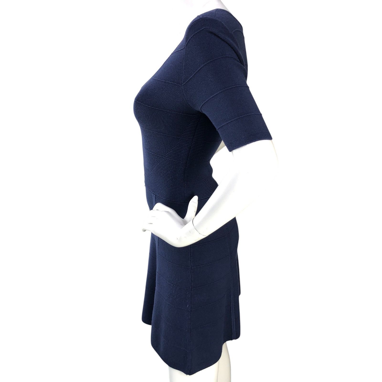 Ann Taylor Ann Taylor Size XXSP Dress Ottoman V Neck Sweater Blue Size XXS / US 00 / IT 34 - 5 Thumbnail