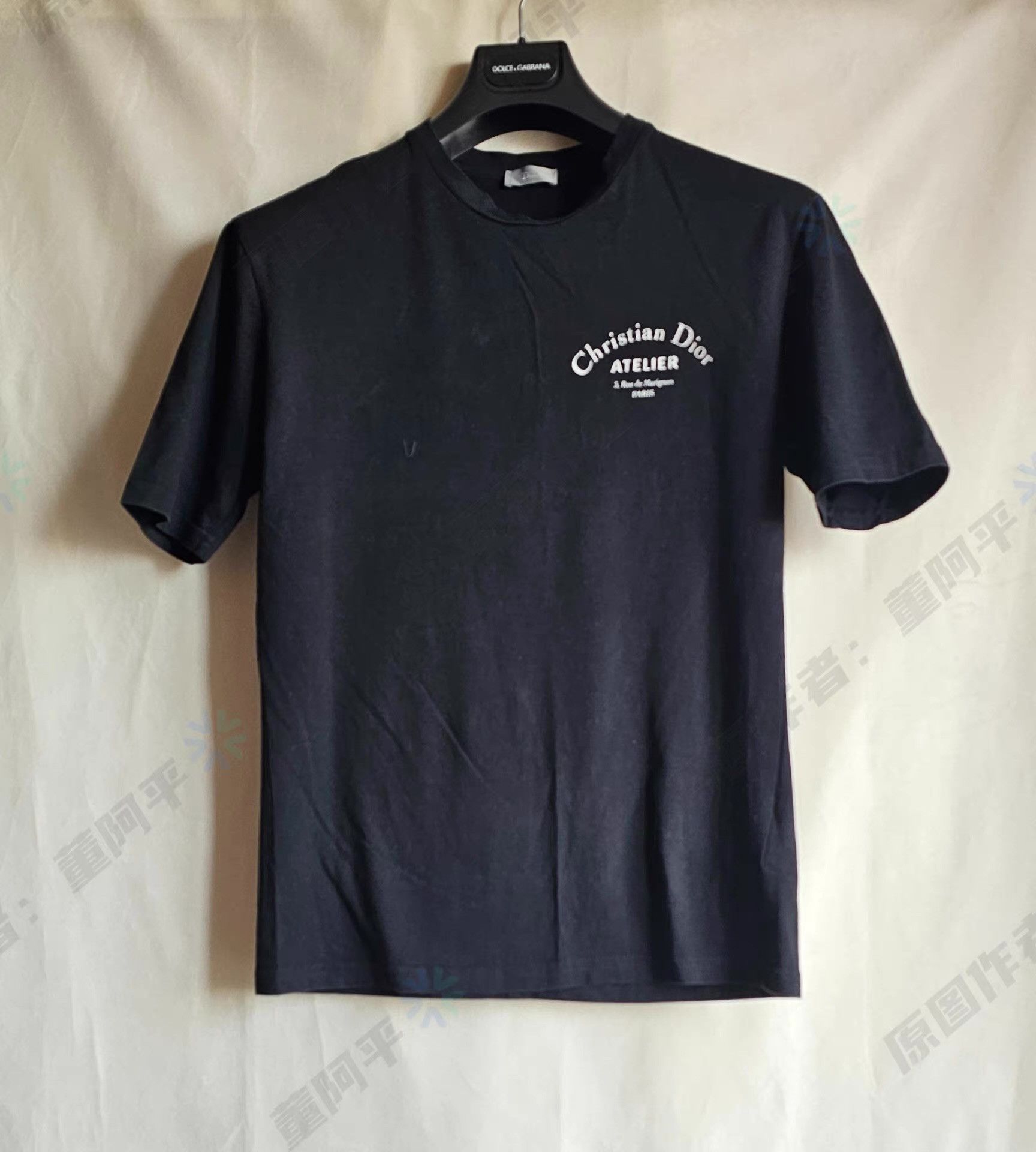 Dior Dior black logo short-sleeve T-shirt Q4 Size US XS / EU 42 / 0 - 1 Thumbnail