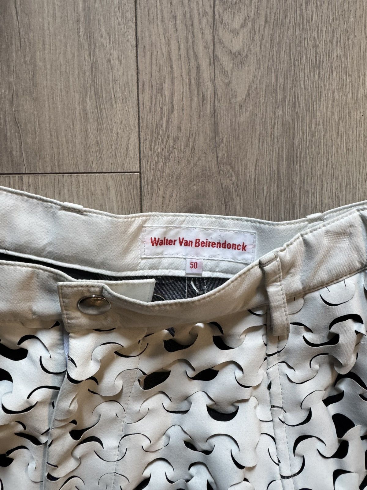 Walter Van Beirendonck Walter Van Beirendonck Laser Cut Trousers Size US 34 / EU 50 - 3 Thumbnail