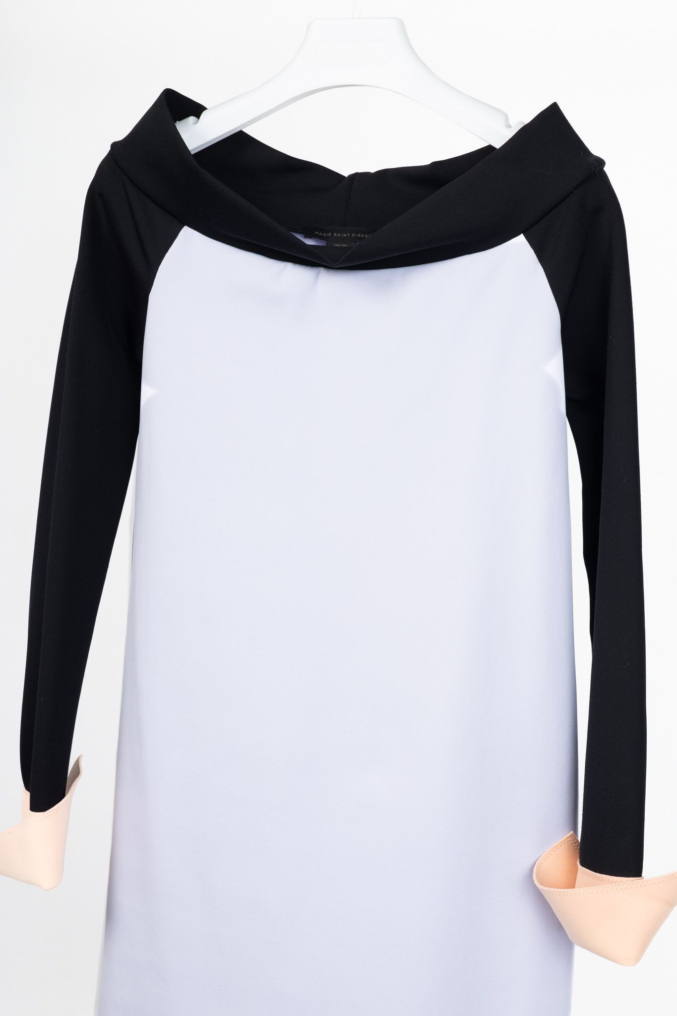 Marie Saint Pierre Marie Saint Pierre Lilac Colourblock Fine-Scuba Dress Size M / US 6-8 / IT 42-44 - 3 Thumbnail