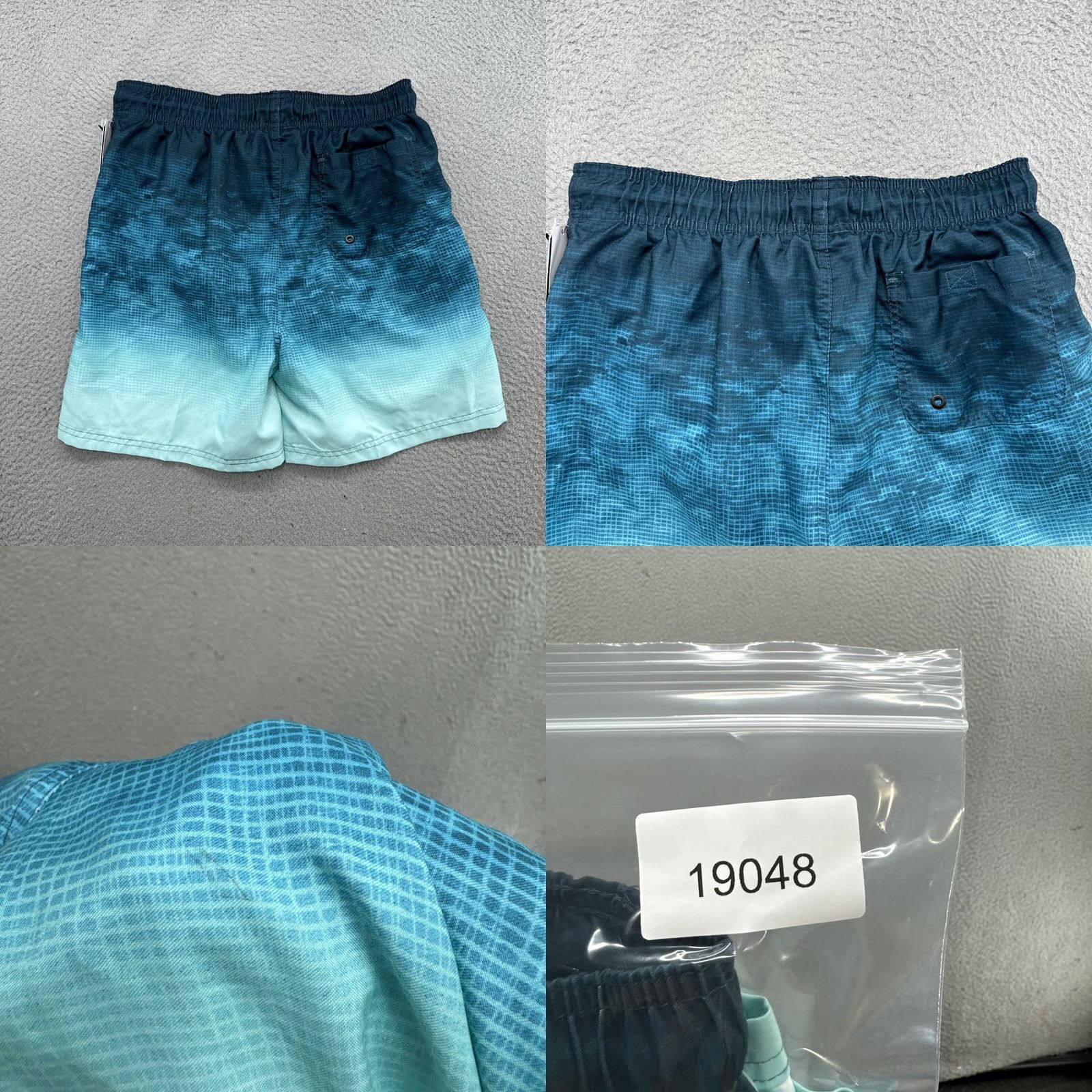 Burnside Burnside Mens Swim Board Shorts UV Protection Quick Dry Striped Multicolor Size M NEW Read Size US 31 - 8 Thumbnail