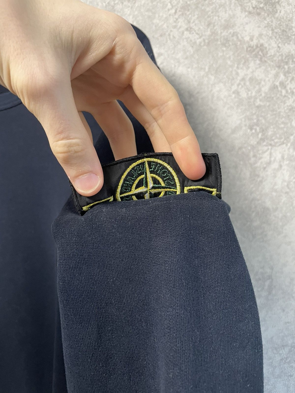 Stone Island Stone Island Navy Blue Sweatshirt Crewneck Size US L / EU 52-54 / 3 - 9 Thumbnail