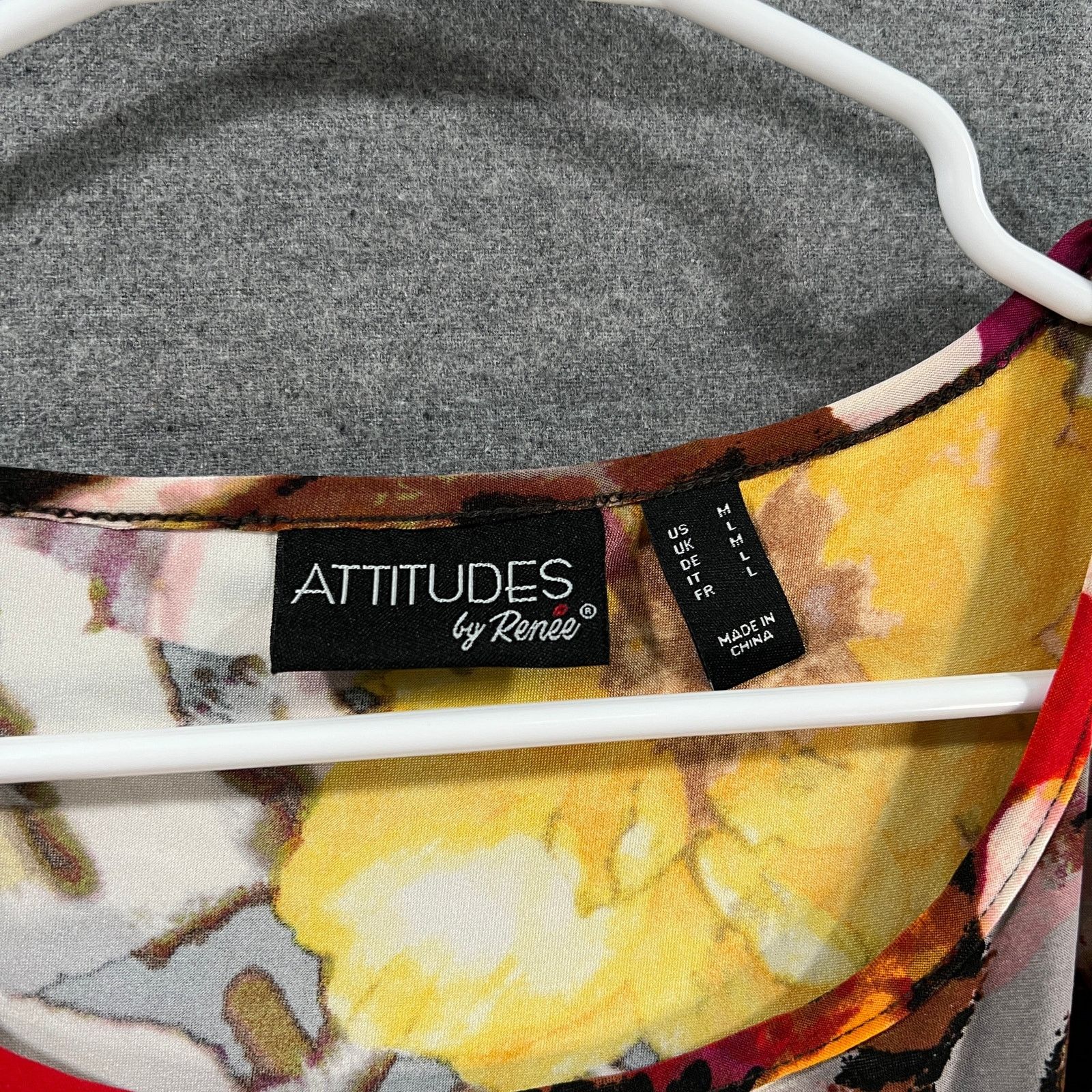 Other Attitudes by Renee Global Illusions Como Jersey Regular Size M / US 6-8 / IT 42-44 - 3 Thumbnail