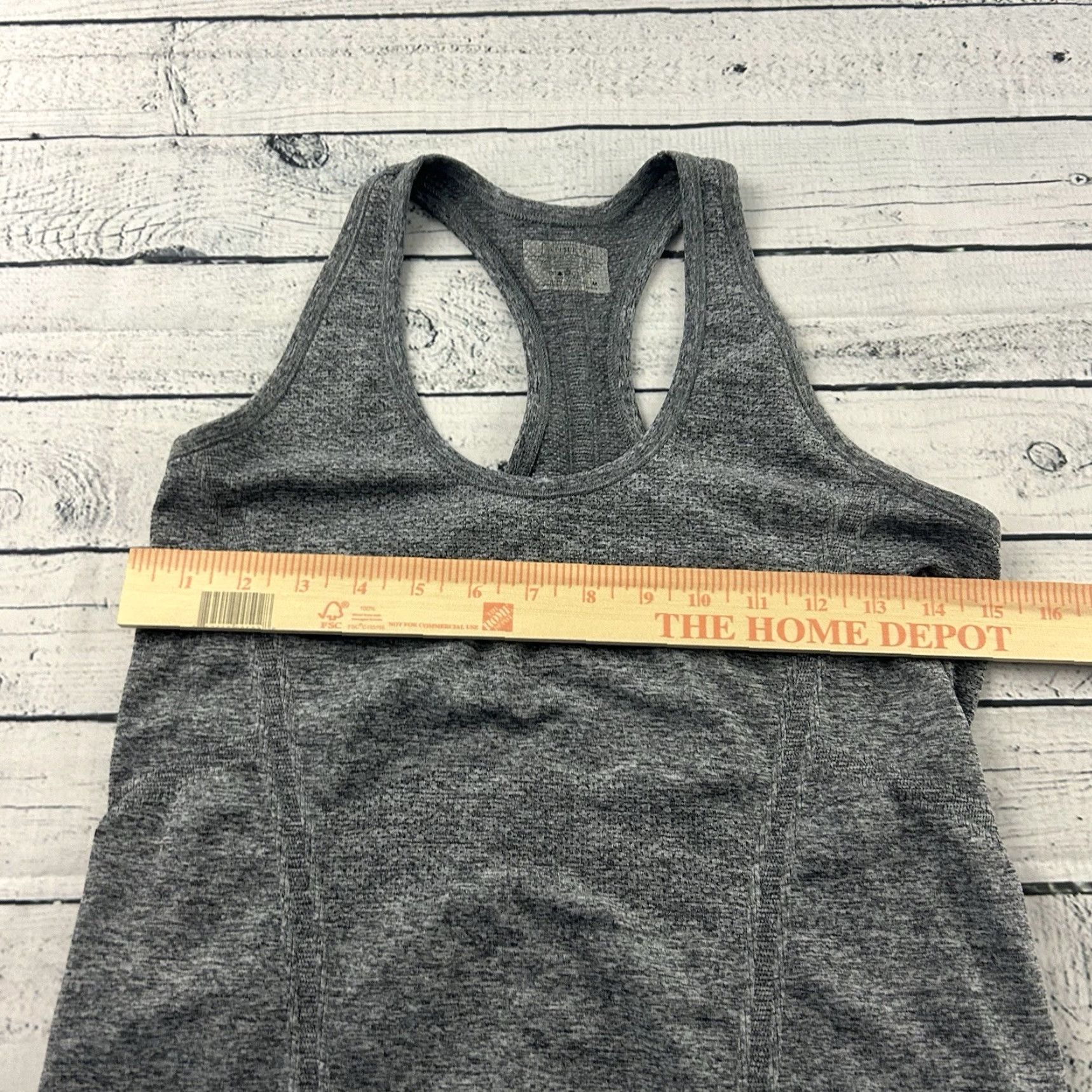 Athleta Athleta Momentum Athletic Racerback Tank Top Women's M Gray Shirt Size M / US 6-8 / IT 42-44 - 4 Thumbnail