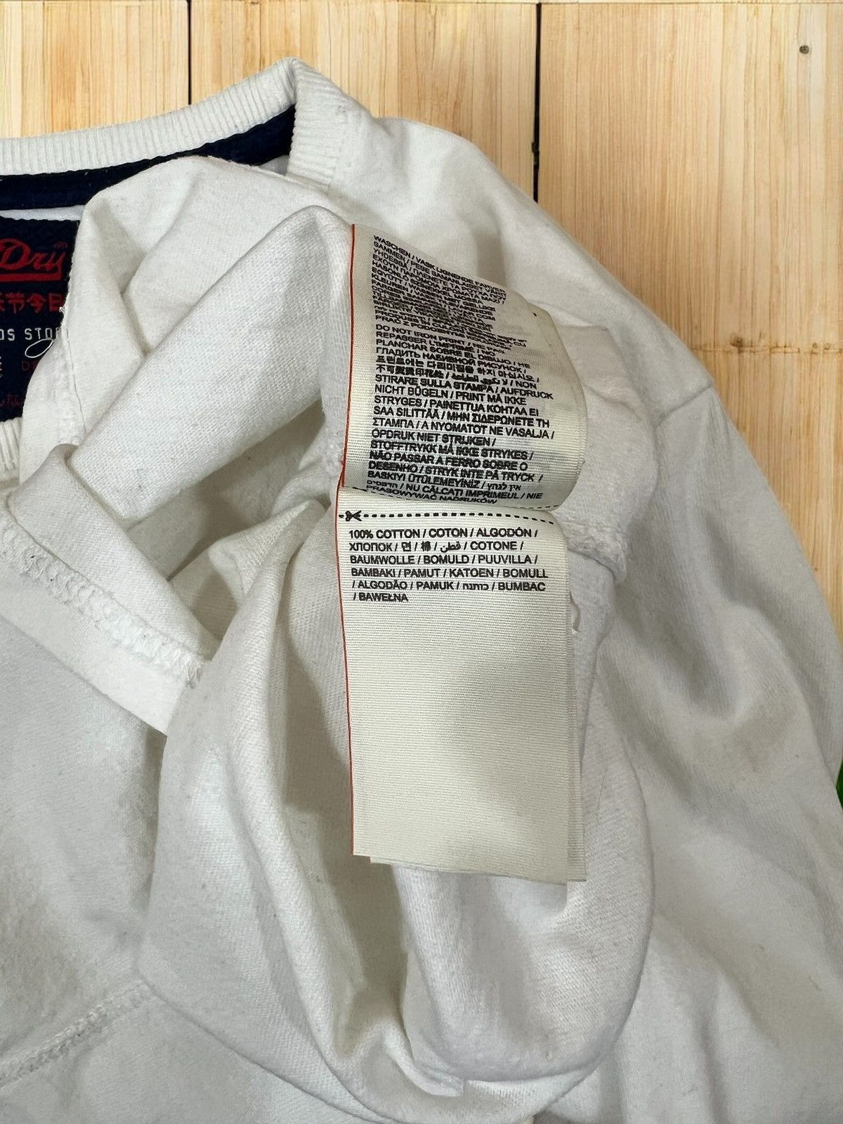 Superdry Superdry white longsleeve t-shirt size M Size US M / EU 48-50 / 2 - 7 Thumbnail