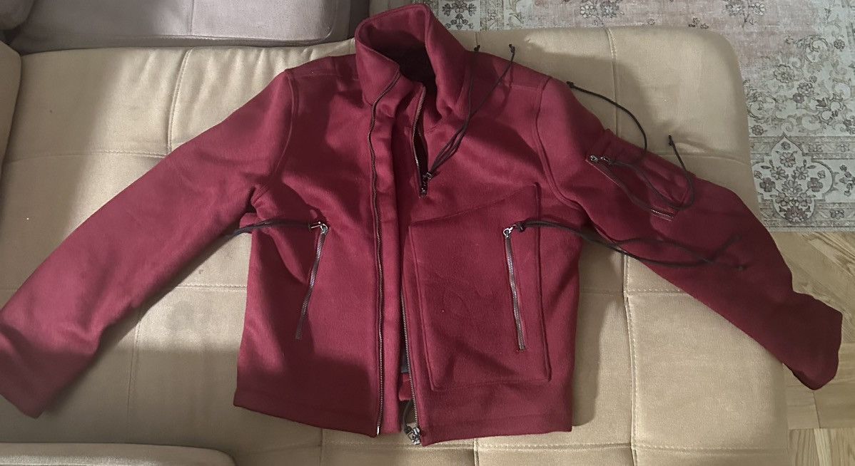 Somar PERIL MOTO JACKET - BLOOD WOOL Size US M / EU 48-50 / 2 - 2 Thumbnail