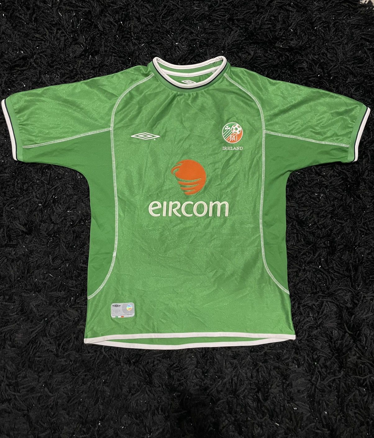 Umbro Original Umbro Ireland Home 2001-03 Maglia Camisa Jersey M Size US M / EU 48-50 / 2 - 3 Thumbnail