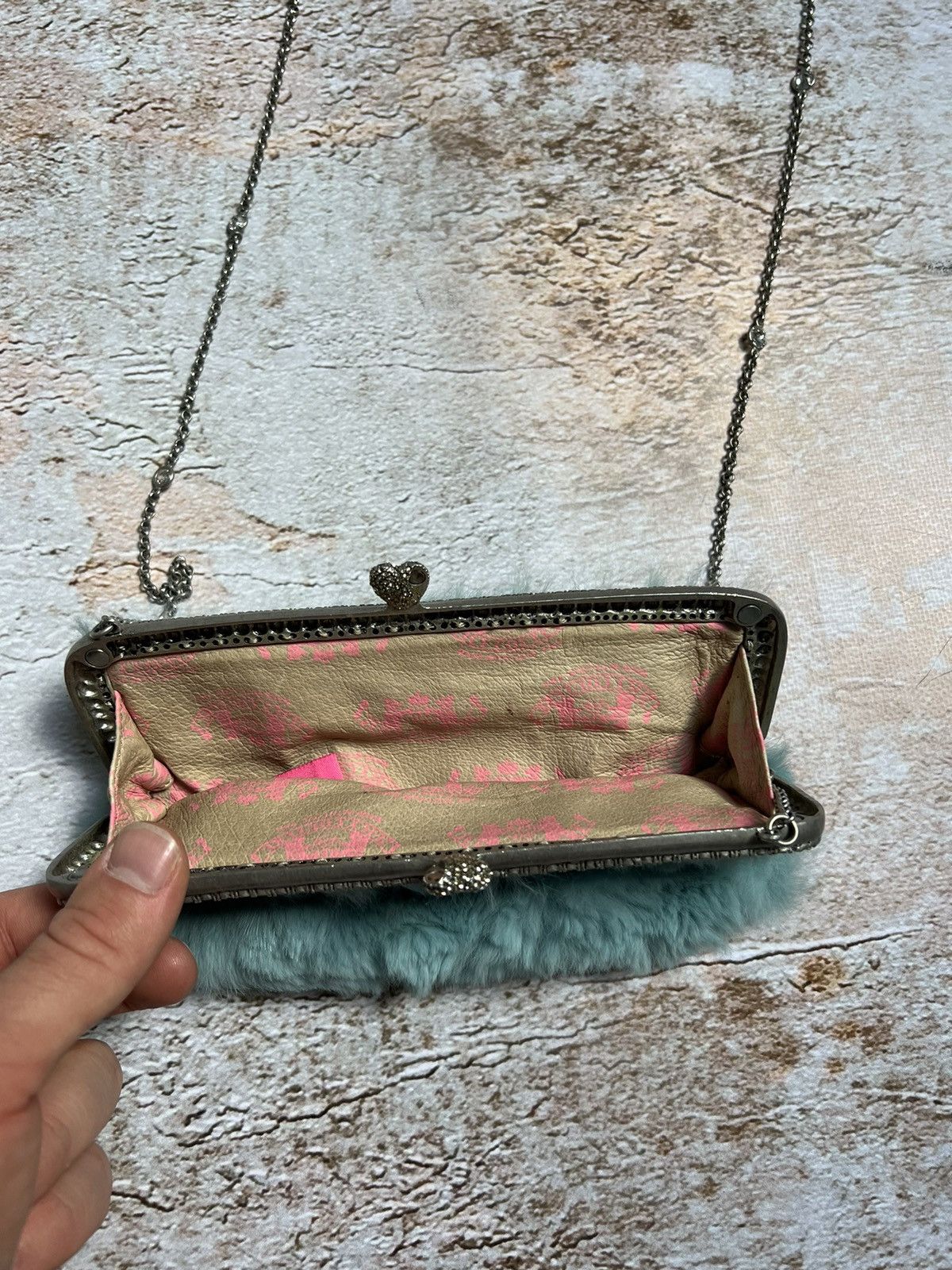 Juicy Couture Juicy Couture vintage rare fur mini shoulder bag Size ONE SIZE - 9 Thumbnail