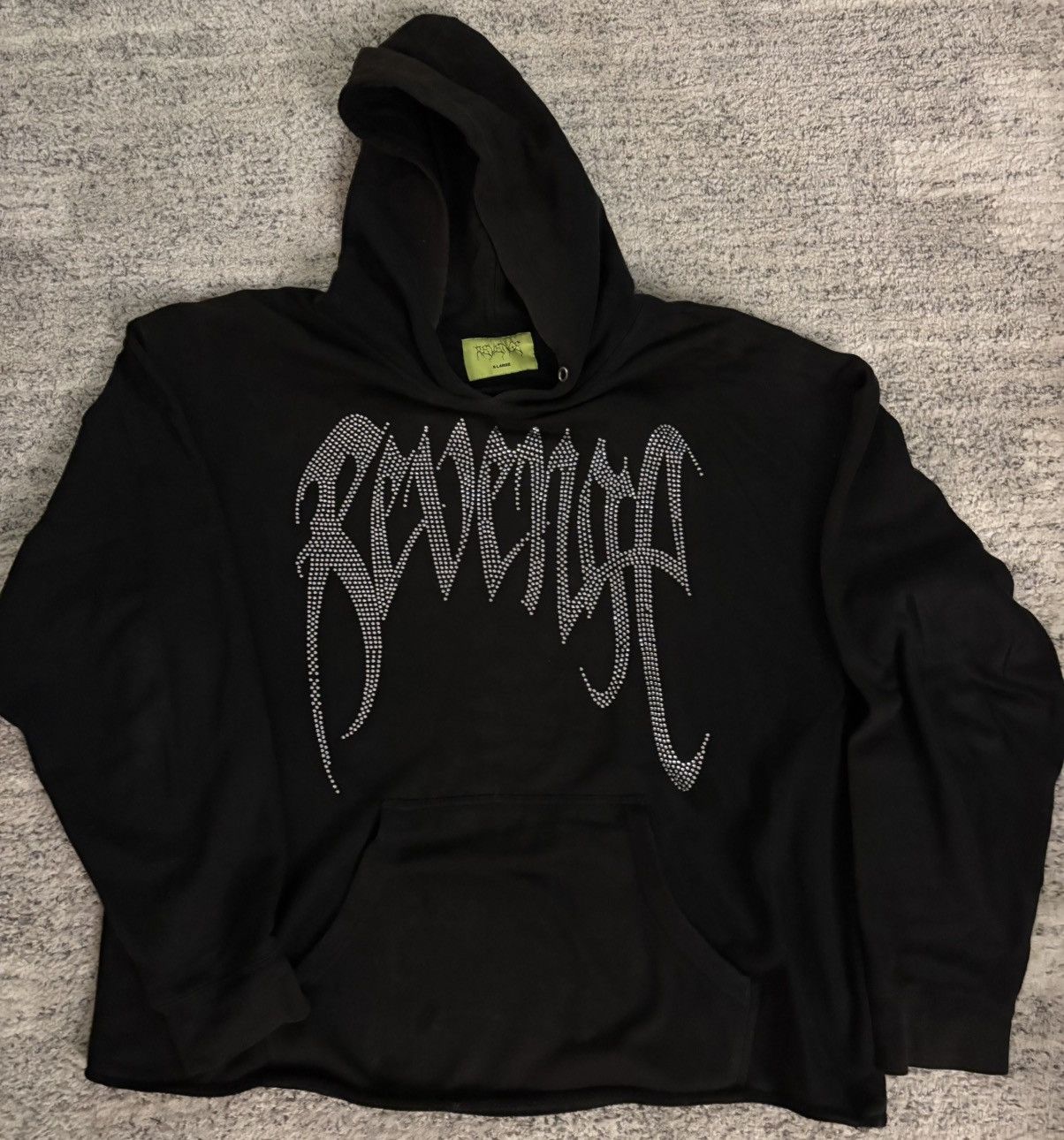 Revenge Revenge Rhinestone Hoodie Heartbreak Size US XL / EU 56 / 4 - 1 Thumbnail