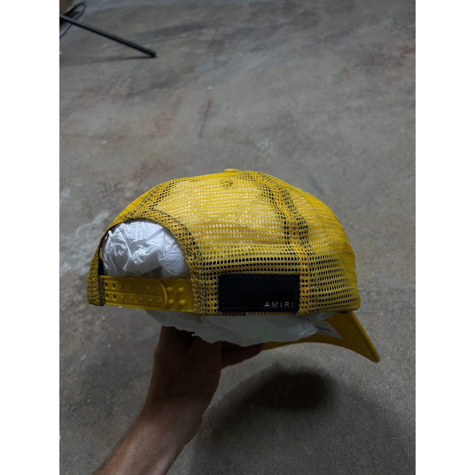 Amiri Amiri Cap Yellow Black Used OS Size ONE SIZE - 3 Thumbnail