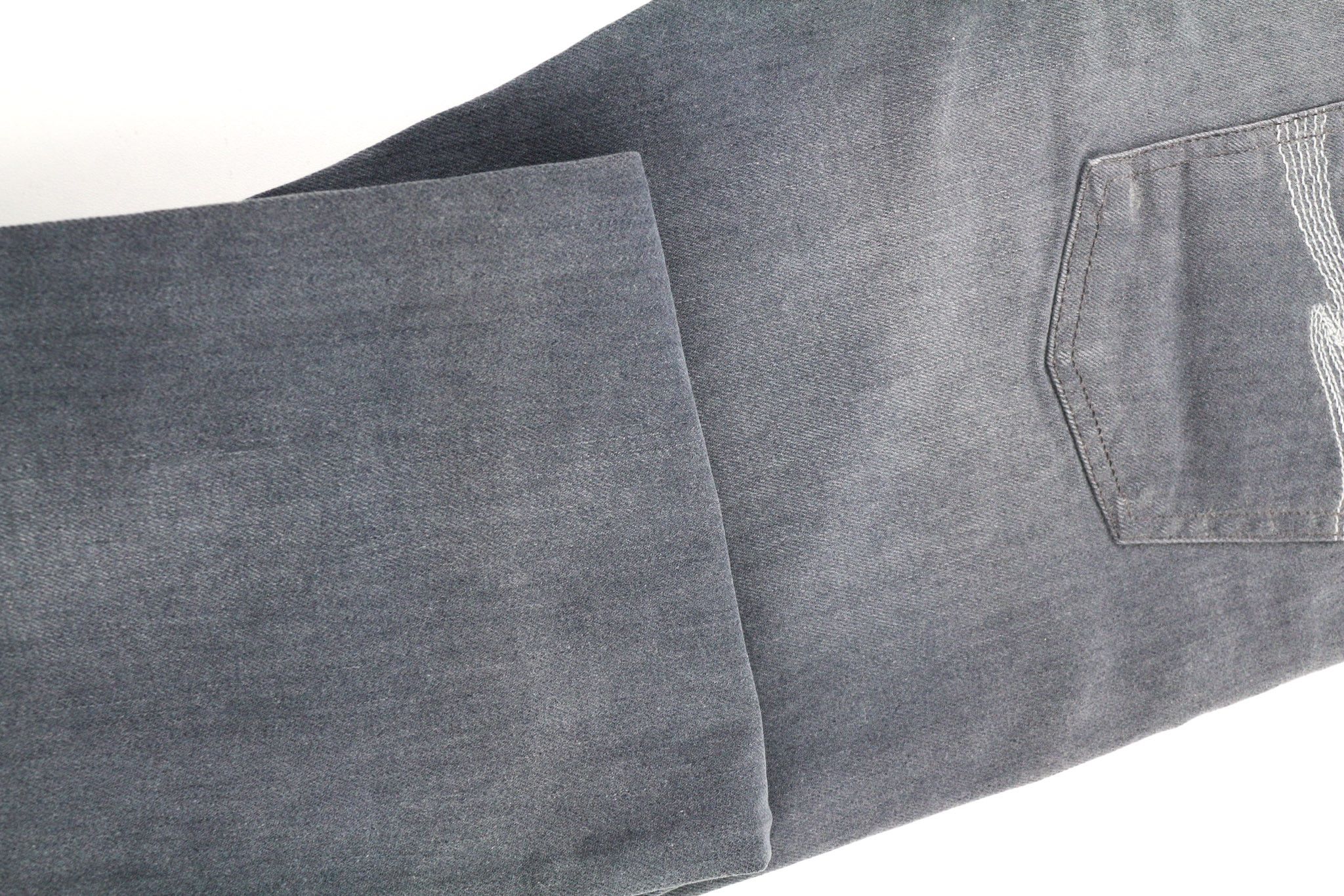 Nudie Jeans THIN FINN W32/L32 Slim Grey Cotton Elastane Zip 80654 Size US 32 / EU 48 - 9 Thumbnail