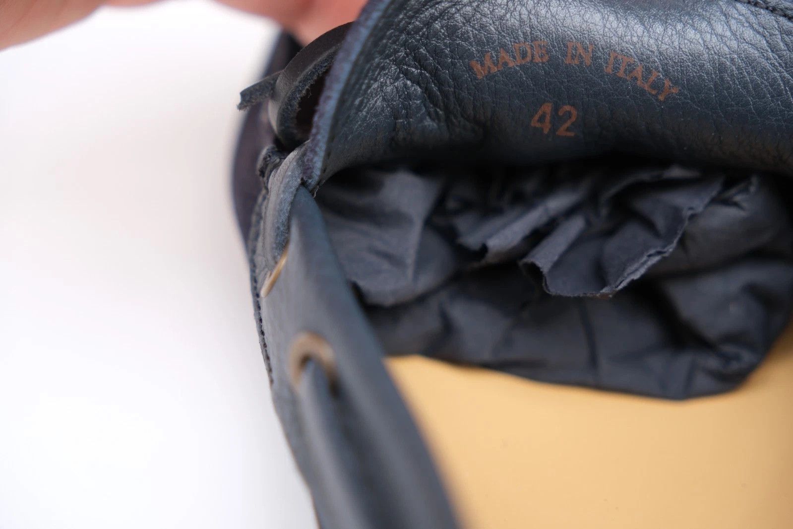Loro Piana New Loro Piana Dot Sole Navy Suede Loafers UK 8 US 9 EU 42 Size US 9 / EU 42 - 5 Thumbnail