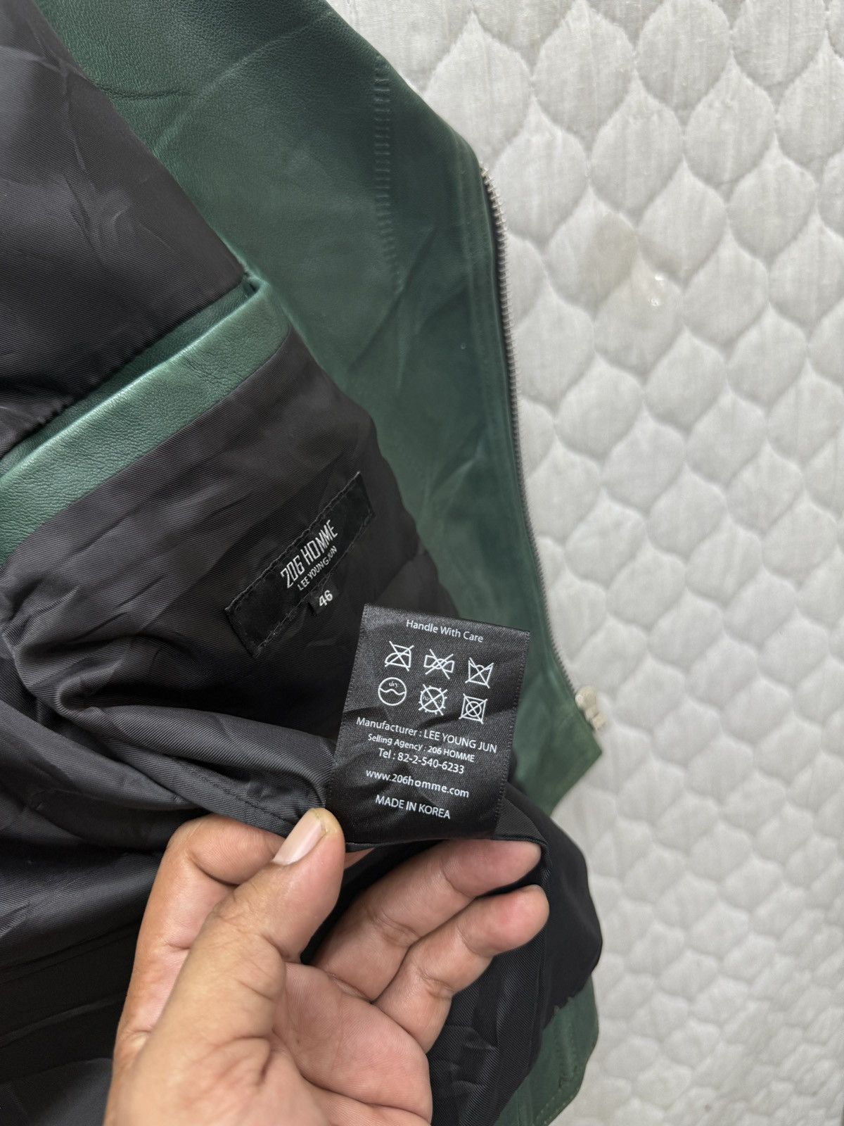 Hypebeast 🔥🔥🔥ARCHIVE 206 HOMME LEE YOUNG JUN LEATHER JACKET Size US S / EU 44-46 / 1 - 11 Thumbnail