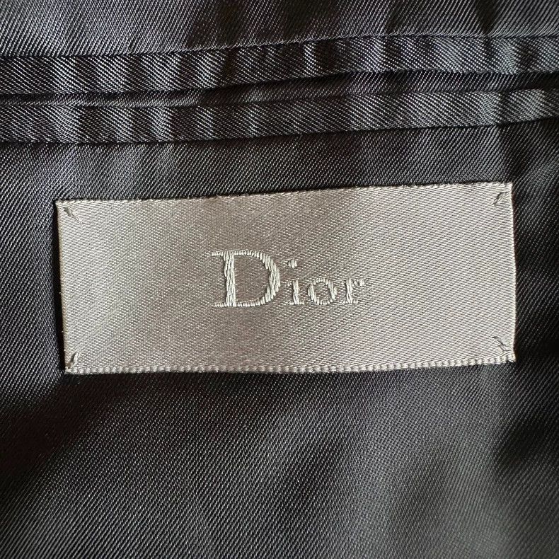 Dior Dior Small sword collar, knife-cut hole, wool suit, jacket Size US M / EU 48-50 / 2 - 6 Thumbnail