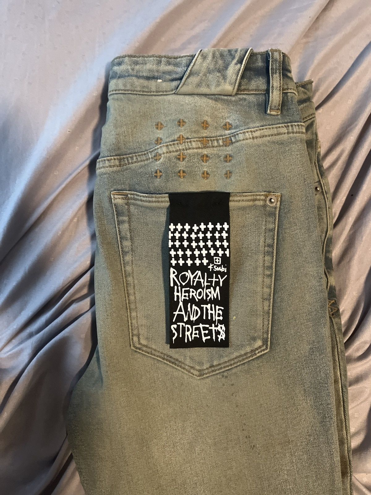 Ksubi Kusbi Jeans with brown details Size US 32 / EU 48 - 2 Thumbnail