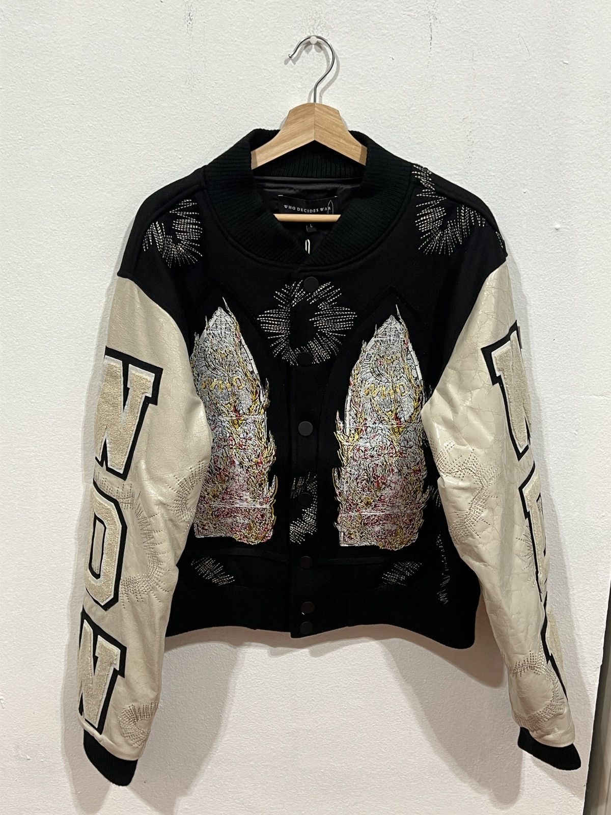 Who Decides War Who Decides War Namesnake Varsity Jacket Size US L / EU 52-54 / 3 - 1 Thumbnail