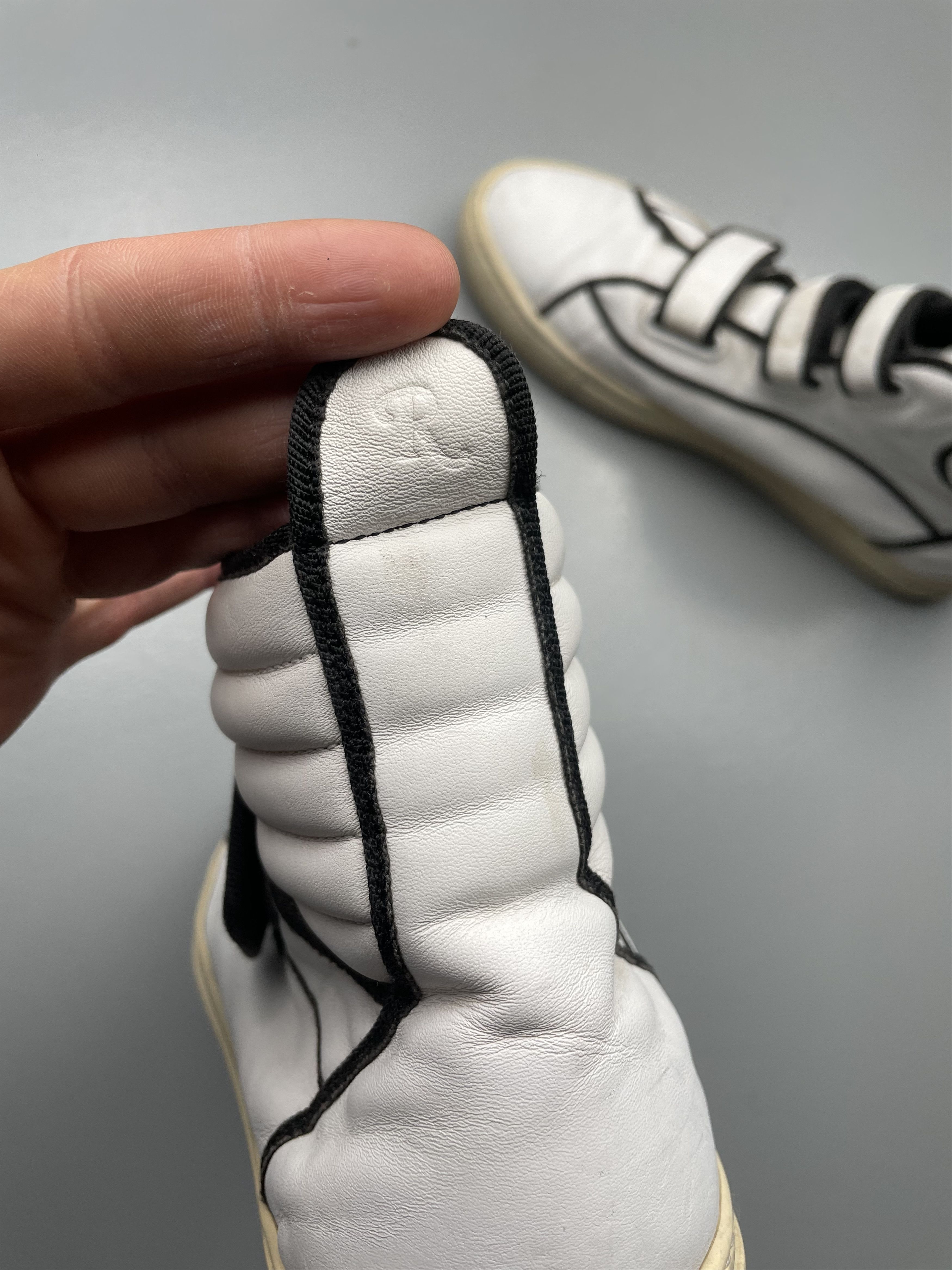 Raf Simons Raf Simons Carry Over Velcro Sneaker (white) - size 45 Size US 12.5 / EU 45-46 - 7 Thumbnail