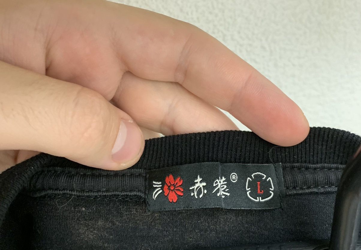 Japanese Brand Sukajan Japanese brand Japan fullprint black t-shirt L sz Size US L / EU 52-54 / 3 - 7 Thumbnail