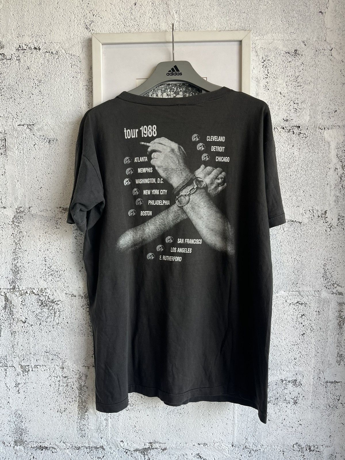 Band Tees × Vintage Vintage Keith Richards Tour 1988’s T-shirt Size US XL / EU 56 / 4 - 3 Thumbnail