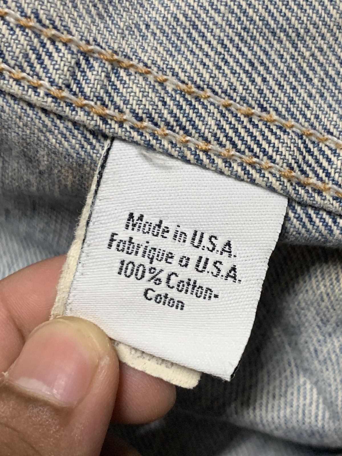 Calvin Klein Vintage Calvin Klein Denim Jacket Size US L / EU 52-54 / 3 - 18 Thumbnail