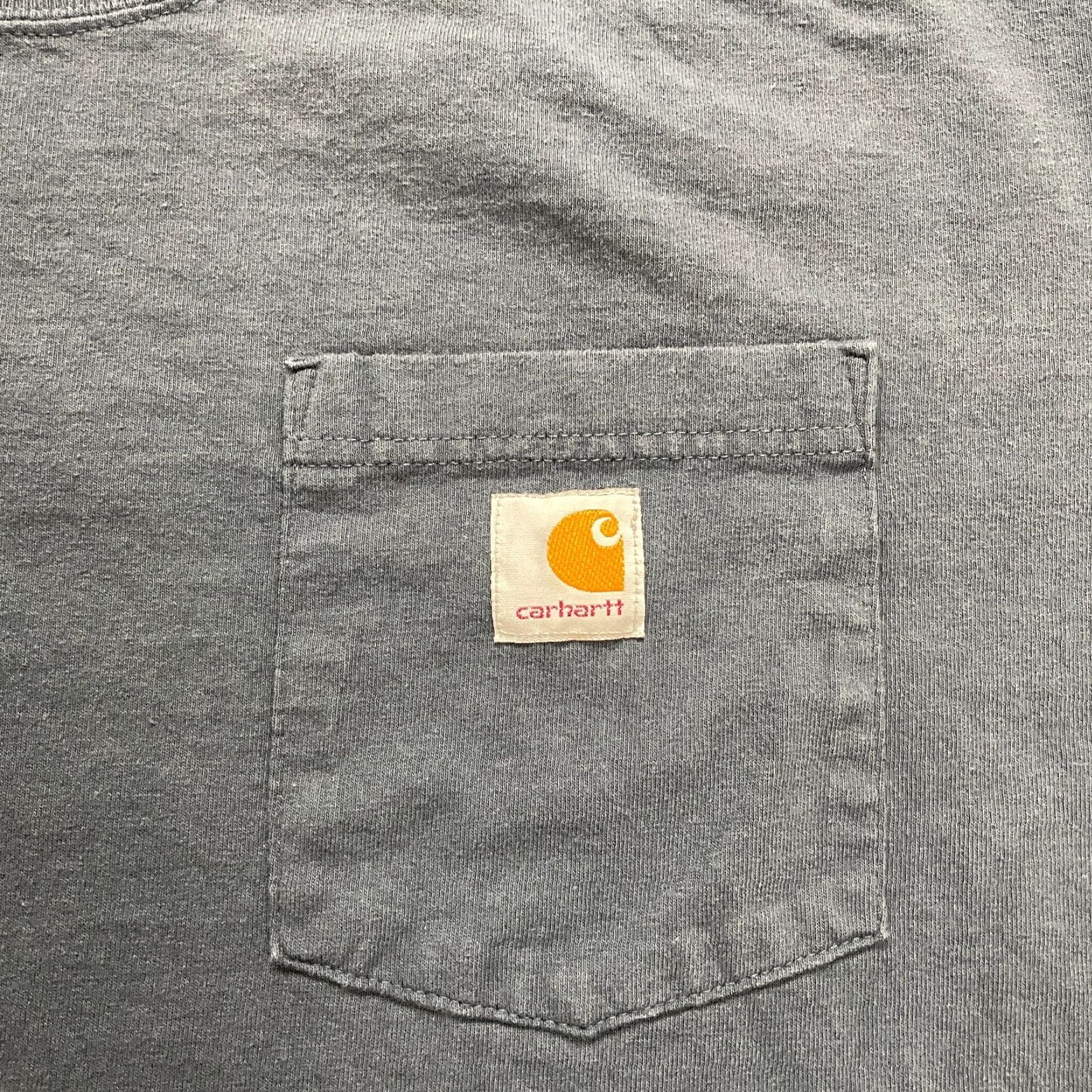 Carhartt Carhartt K87 Loose Fit T-Shirt Mens 2XL Blue Crew Neck Short Sleeve Pocket Tee Size US XXL / EU 58 / 5 - 3 Thumbnail
