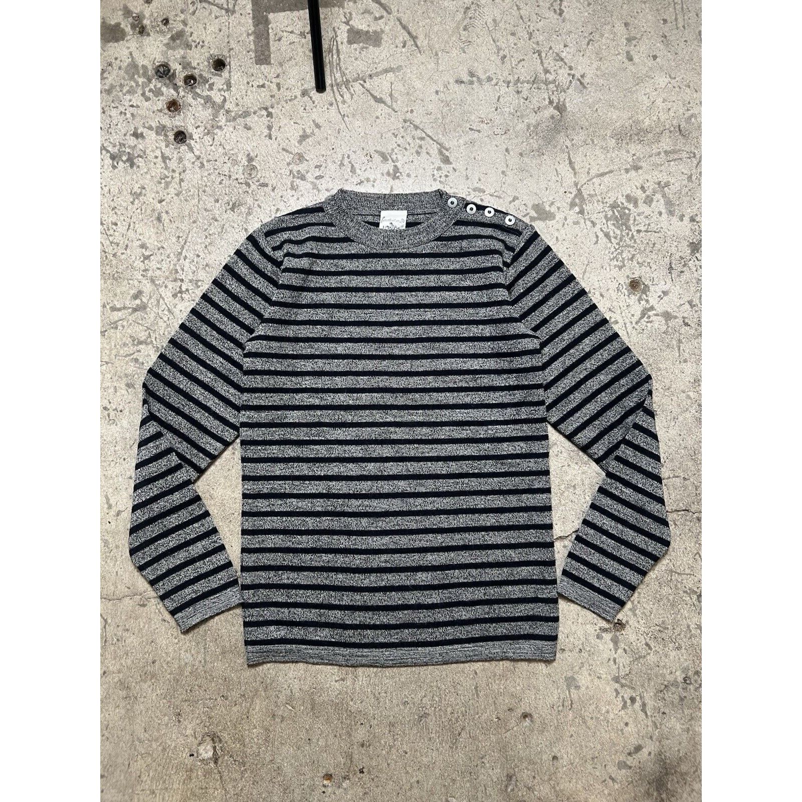 S.N.S. Herning S.N.S. Herning Wool Striped Nautical Sweater 19x27.5 Size US S / EU 44-46 / 1 - 1 Thumbnail