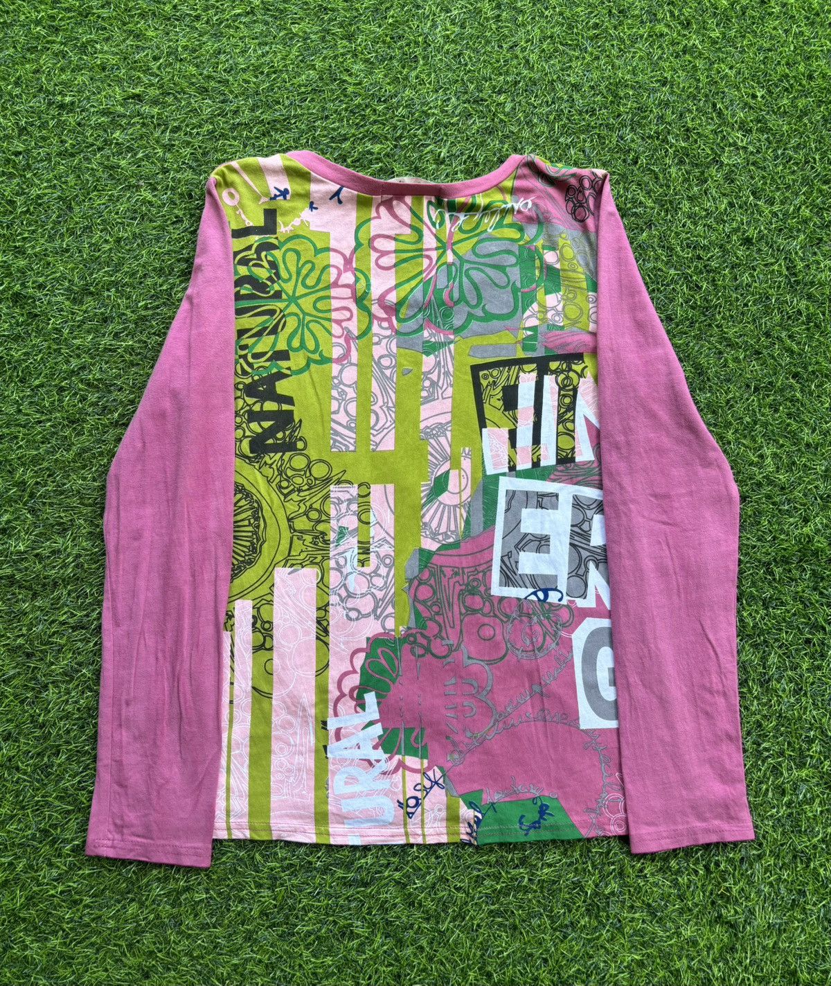 Hysteric Glamour Y2k Colin Delle Creazioni Full Print Women's Longsleeve Size M / US 6-8 / IT 42-44 - 2 Thumbnail