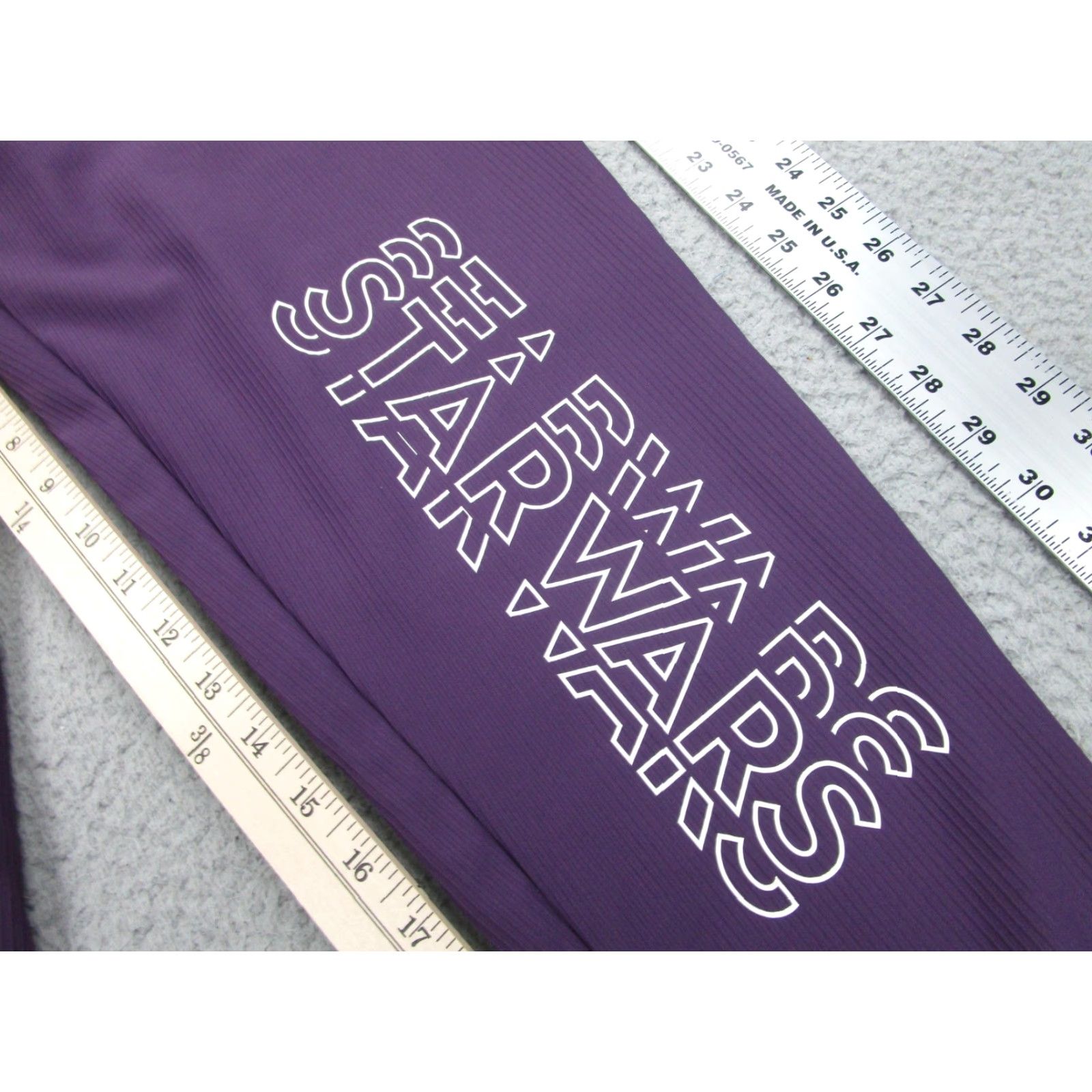 Disney Disney Star Wars Lounge Pants Mens Medium Purple Jogger 100% Cotton Graphic Size US 31 - 3 Thumbnail