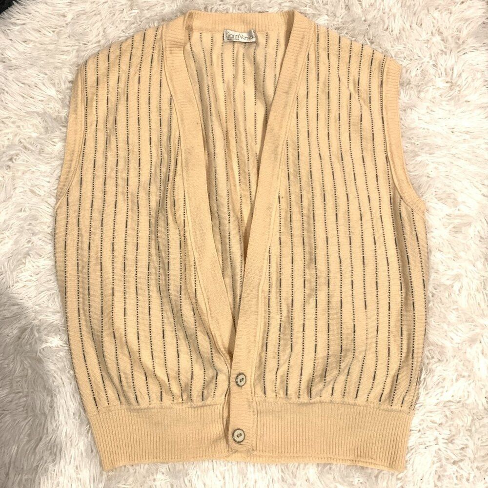Versace Vintage 1993 Gianni Versace Made In Italy Wool Blend Sweate Size US L / EU 52-54 / 3 - 1 Thumbnail