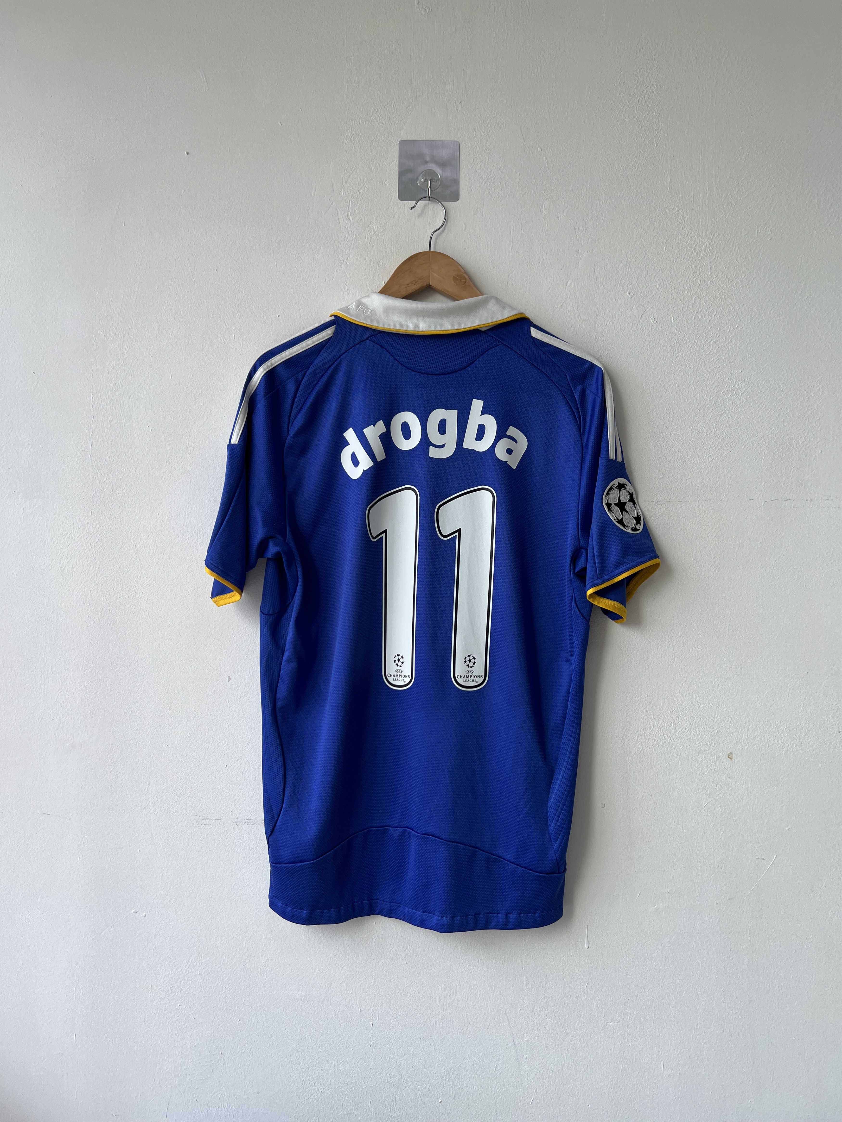 Adidas (M) Chelsea 2008-09 Home Kit Drogba #11 Size US M / EU 48-50 / 2 - 1 Thumbnail