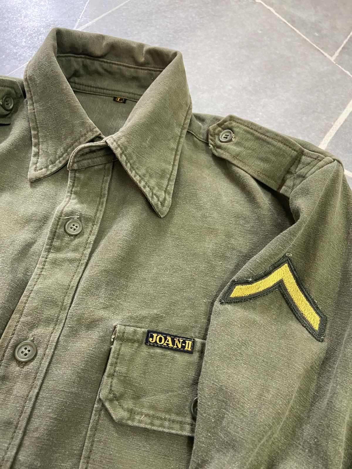 Vintage Joan USMC Military Shirt