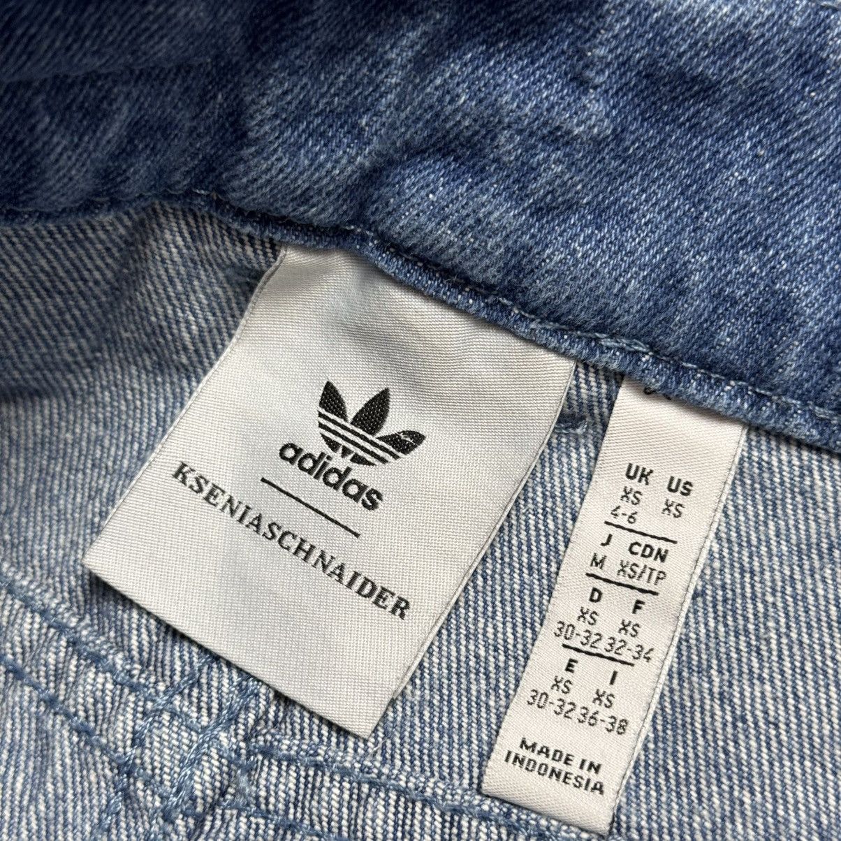 Adidas Adidas Ksenia Schnaider Denim Skirt Size 25" / US 0 / IT 36 - 8 Thumbnail