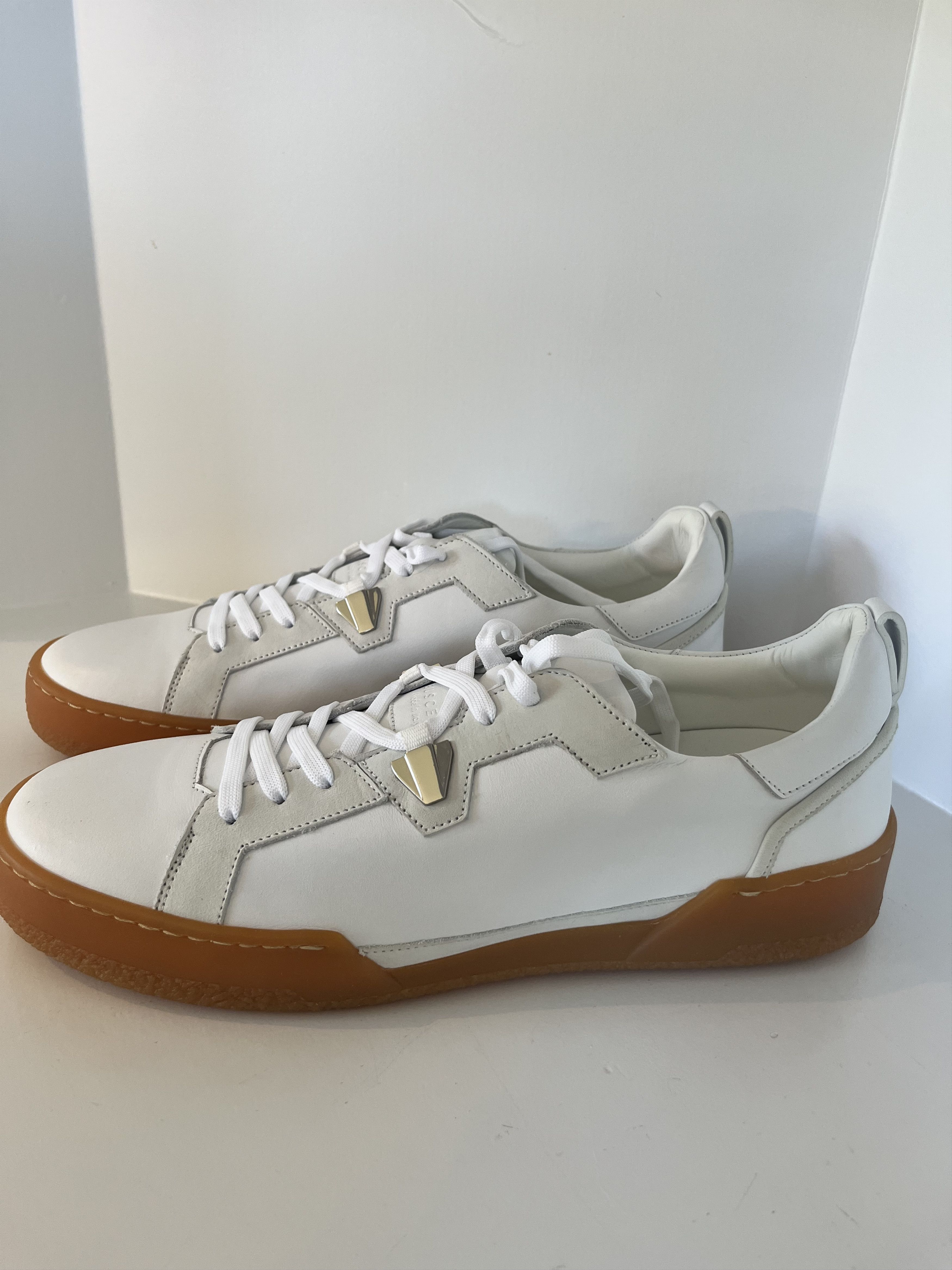 Buscemi Nubuck White Leather Sneaker Size US 9 / EU 42 - 1 Thumbnail