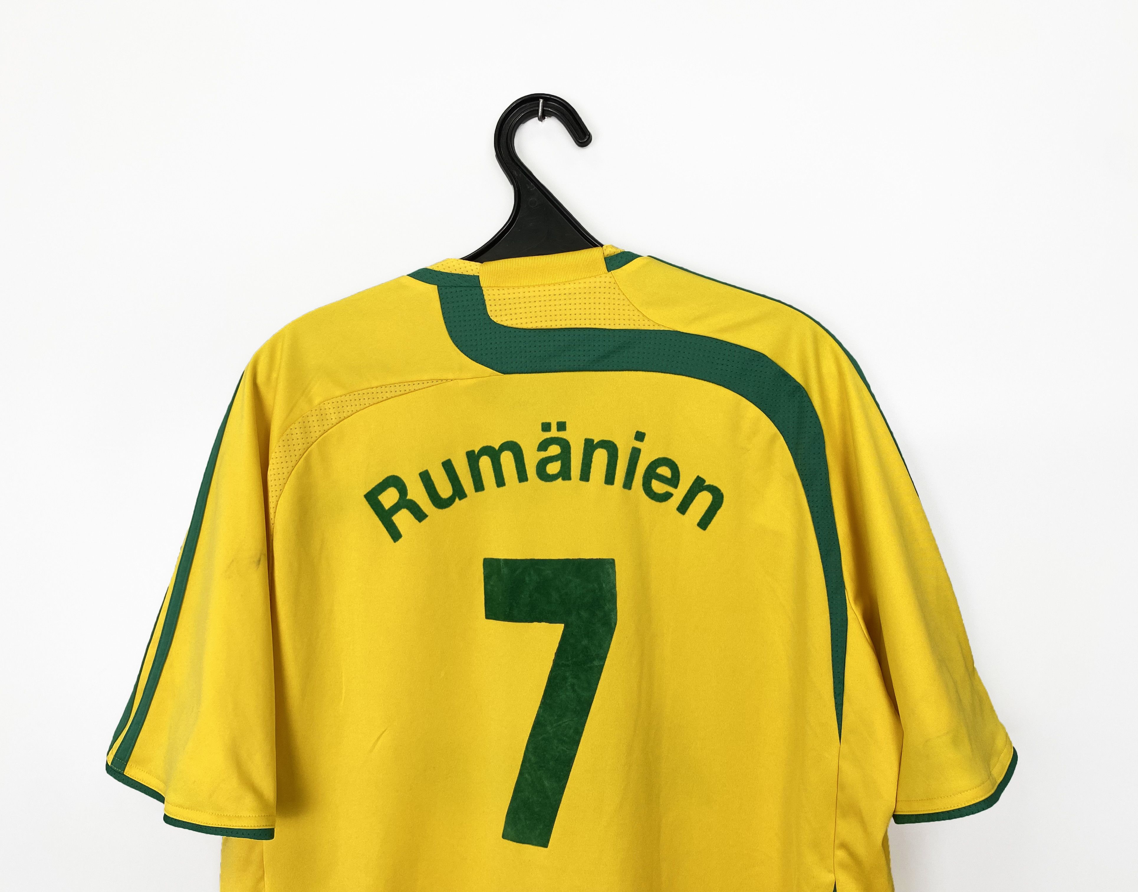 Adidas 2007 Romania 7 National Team Adidas Jersey Size US L / EU 52-54 / 3 - 5 Thumbnail