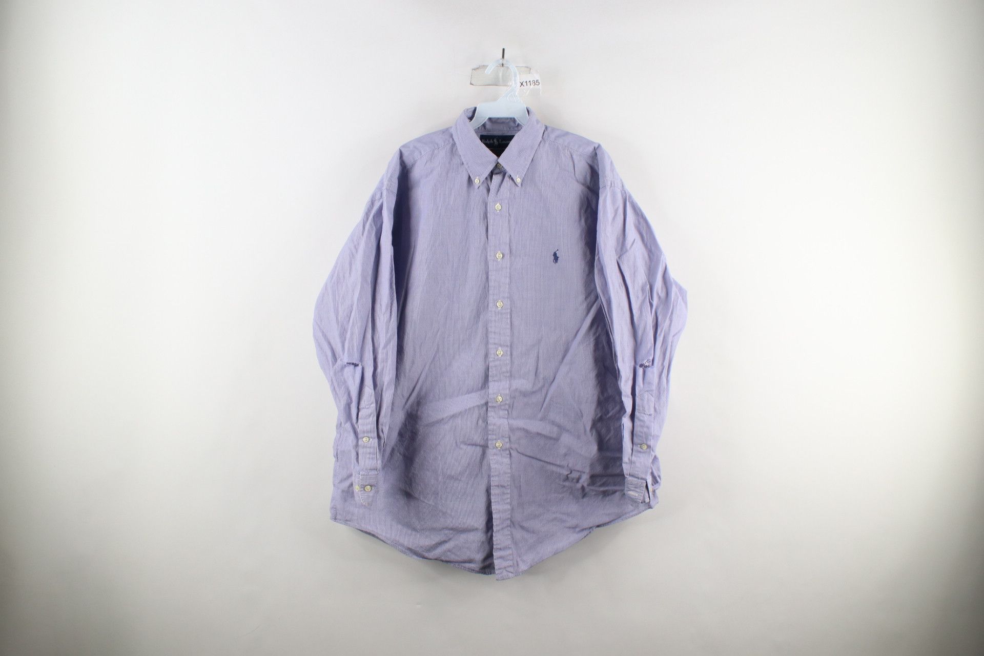 Polo Ralph Lauren Vintage 90s Ralph Lauren Yarmouth Collared Button Down Shirt Size US M / EU 48-50 / 2 - 1 Thumbnail