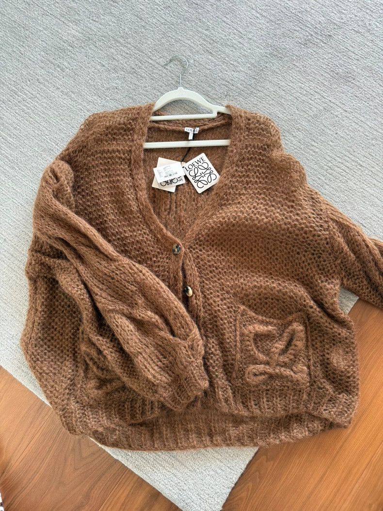 Loewe Loewe Knitted cardigan Size L / US 10 / IT 46 - 1 Thumbnail