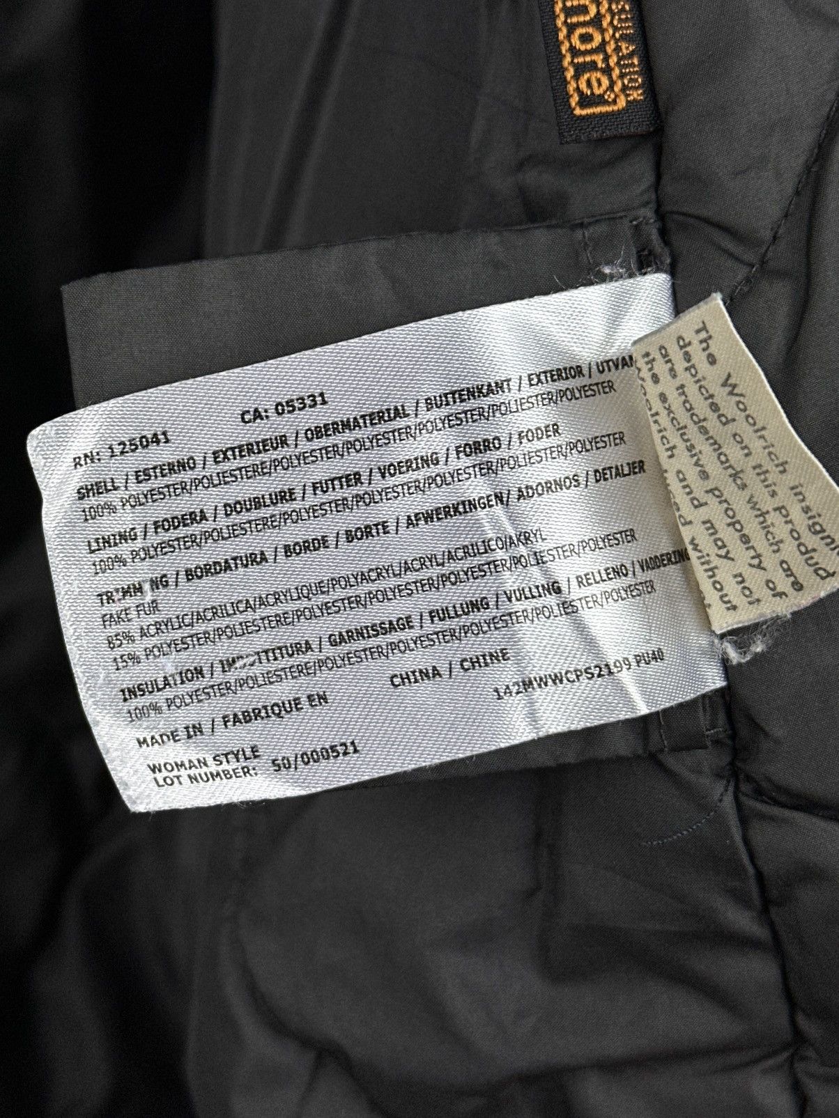 Woolrich Woolen Mills Woolrich Thermore Nylon Parka Jacket Full Zip Women’s Size M Size M / US 6-8 / IT 42-44 - 19 Thumbnail